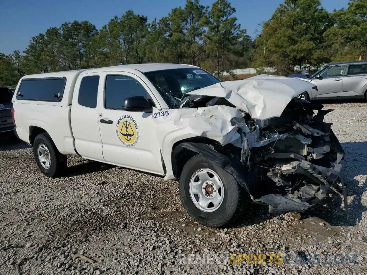 4 Photograph of a damaged car 3TYRX5GN5MT030815 TOYOTA TACOMA 2021