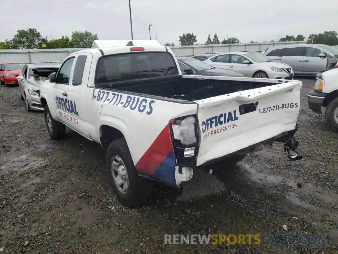 3 Photograph of a damaged car 3TYRX5GN6MT008354 TOYOTA TACOMA 2021