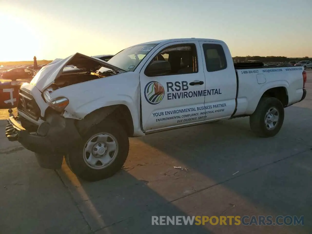 1 Photograph of a damaged car 3TYRX5GN6MT008516 TOYOTA TACOMA 2021