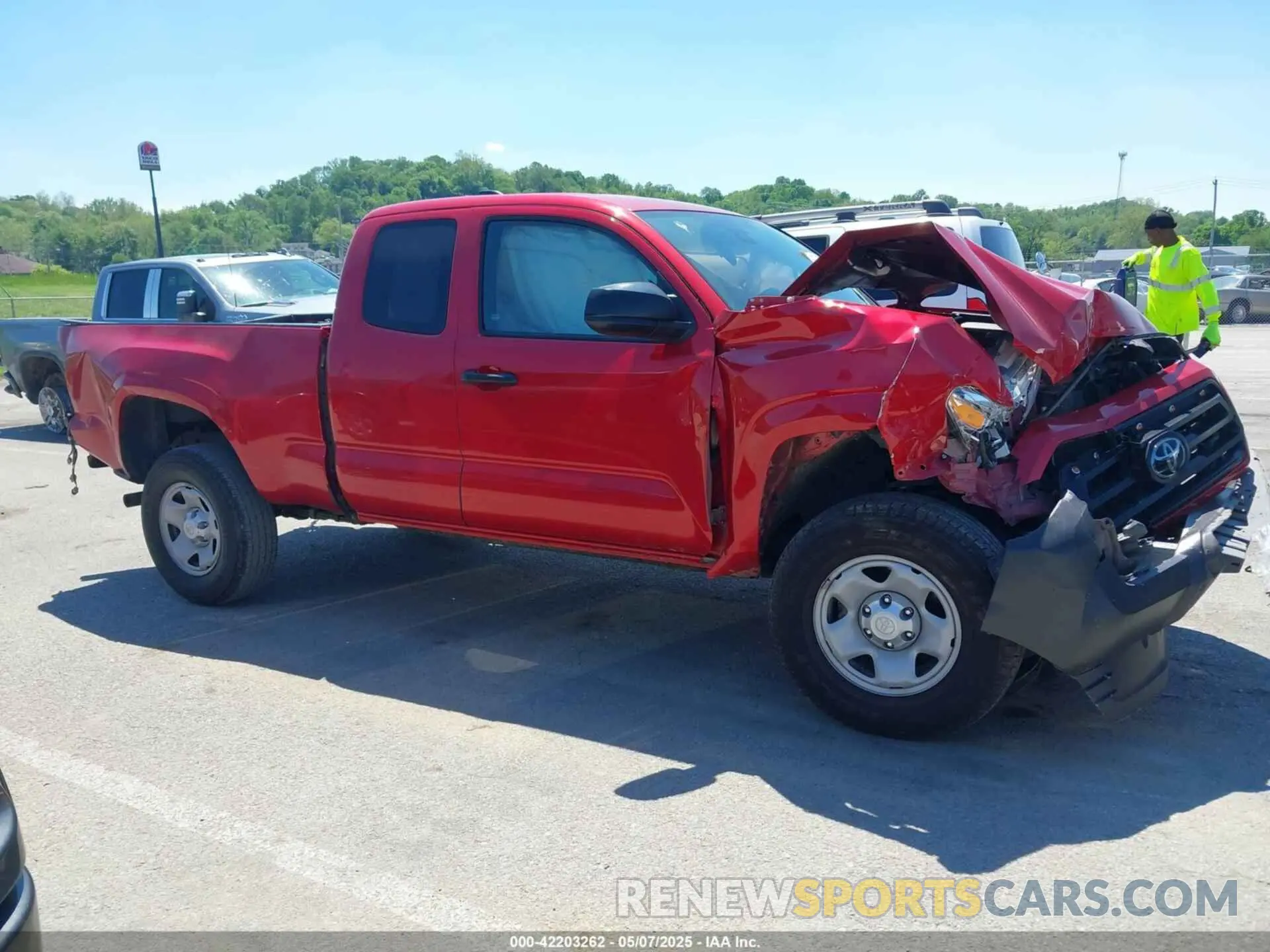 12 Photograph of a damaged car 3TYRX5GN6MT016261 TOYOTA TACOMA 2021