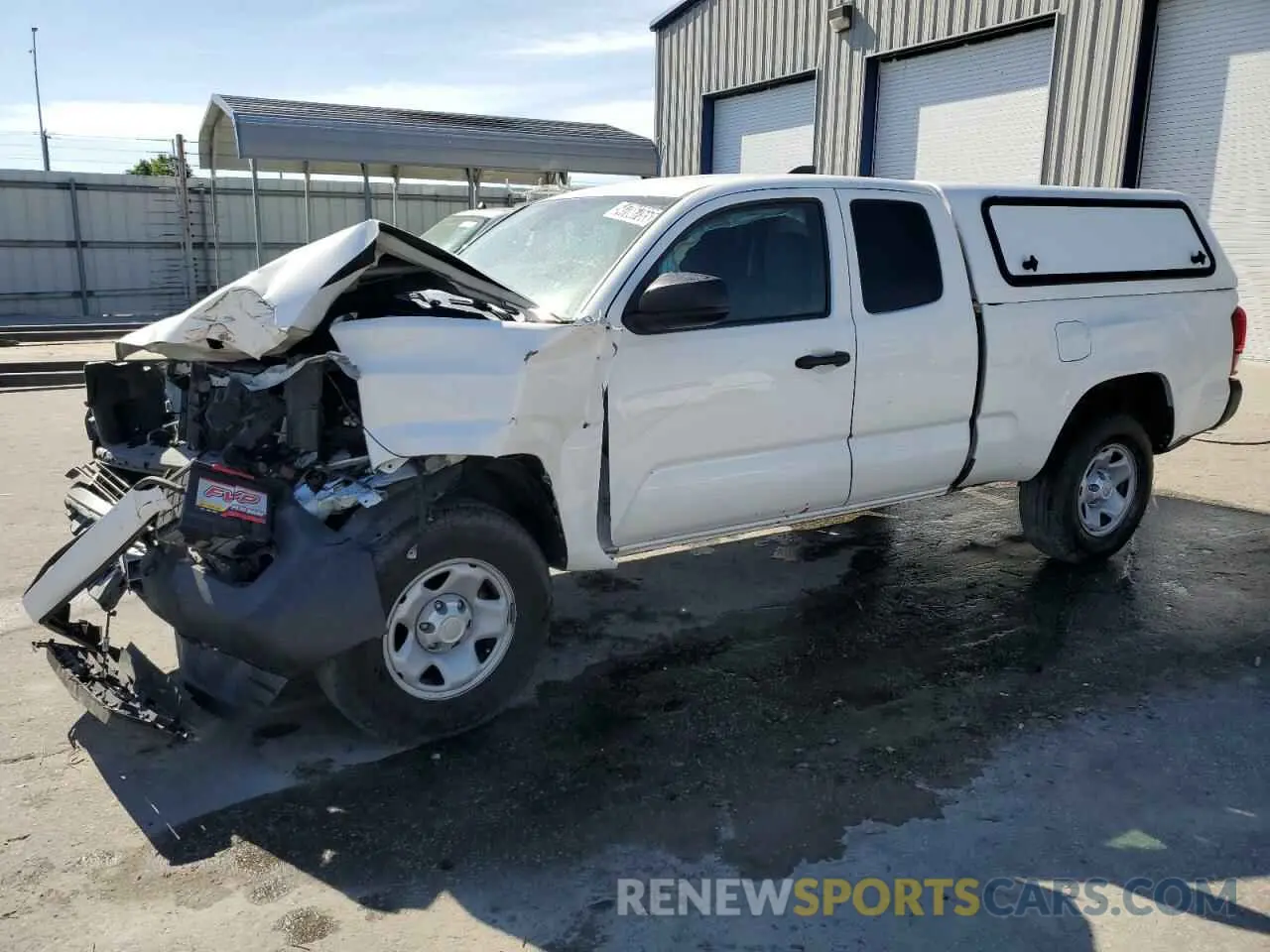 1 Photograph of a damaged car 3TYRX5GN6MT029026 TOYOTA TACOMA 2021