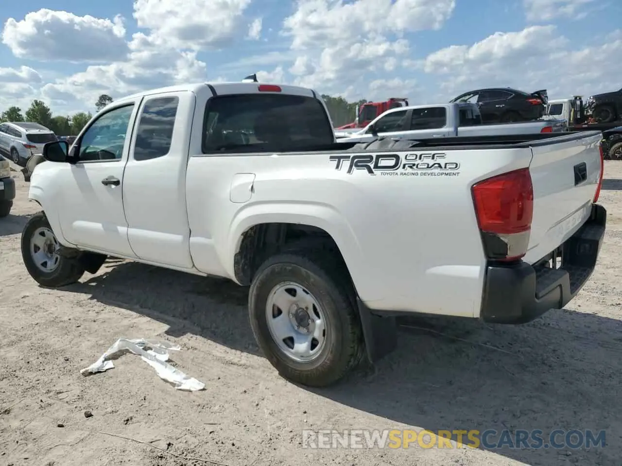 2 Photograph of a damaged car 3TYRX5GN7MT010663 TOYOTA TACOMA 2021