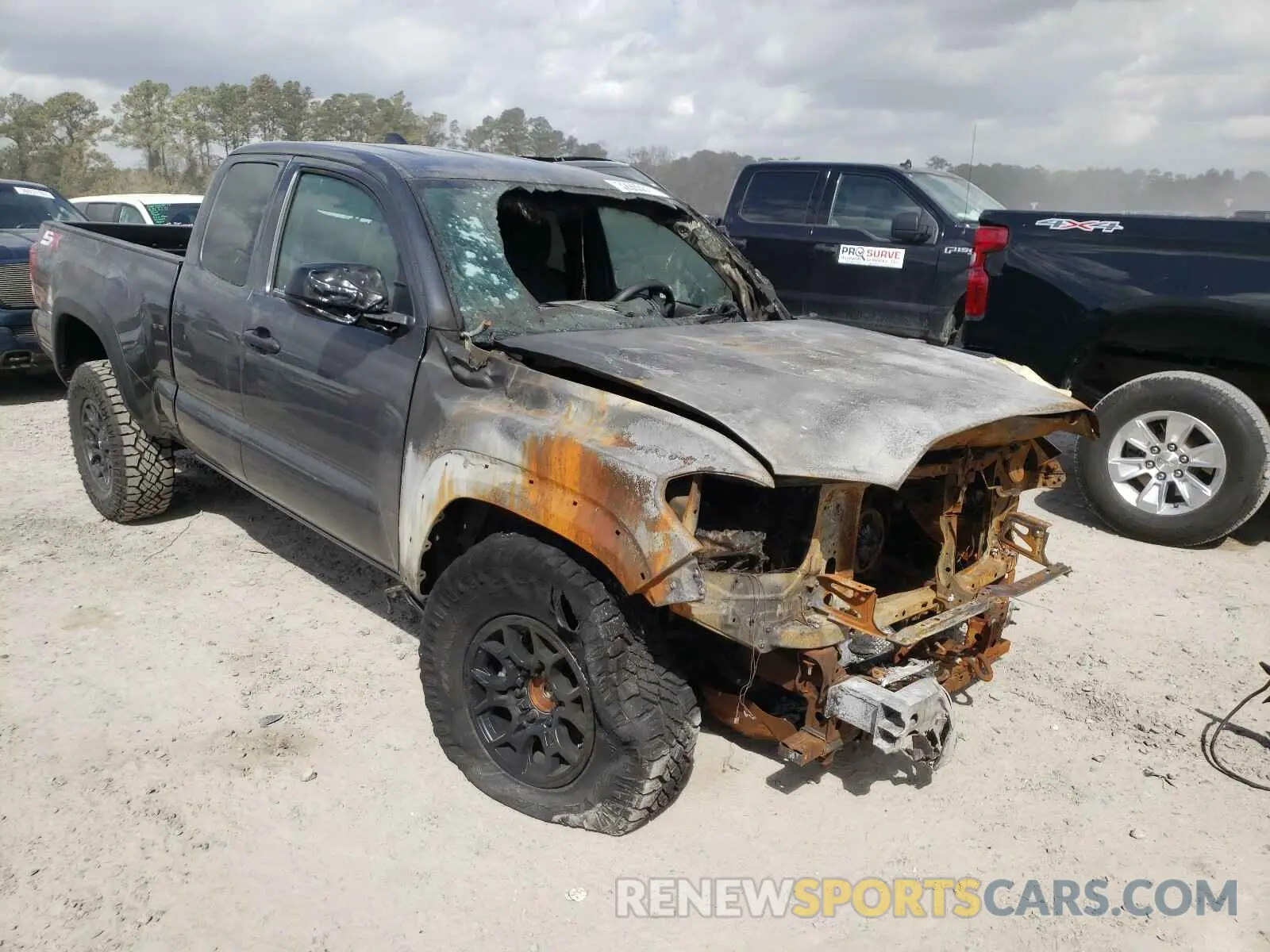 1 Photograph of a damaged car 3TYRX5GN7MT011103 TOYOTA TACOMA 2021