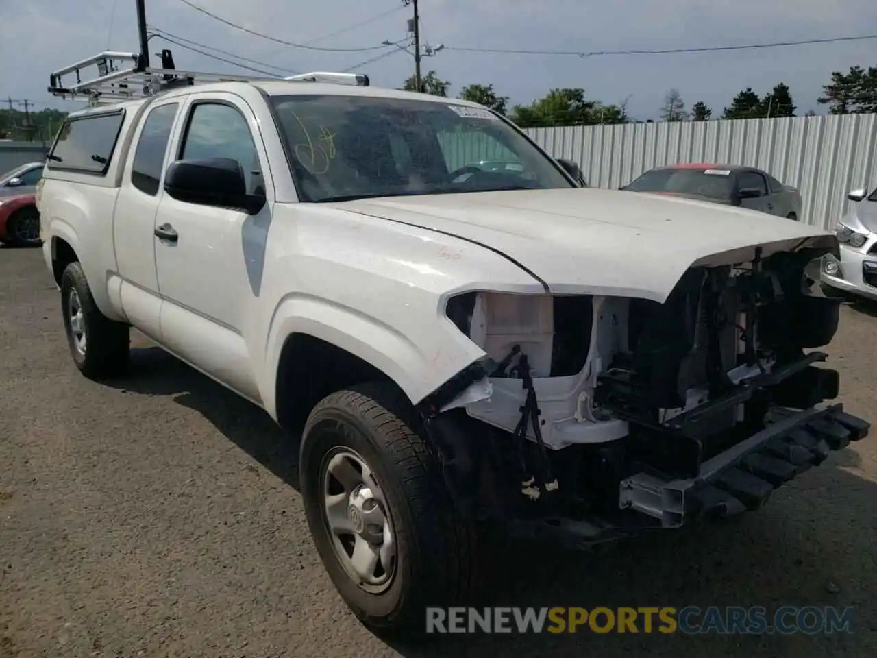 1 Photograph of a damaged car 3TYRX5GN7MT013448 TOYOTA TACOMA 2021