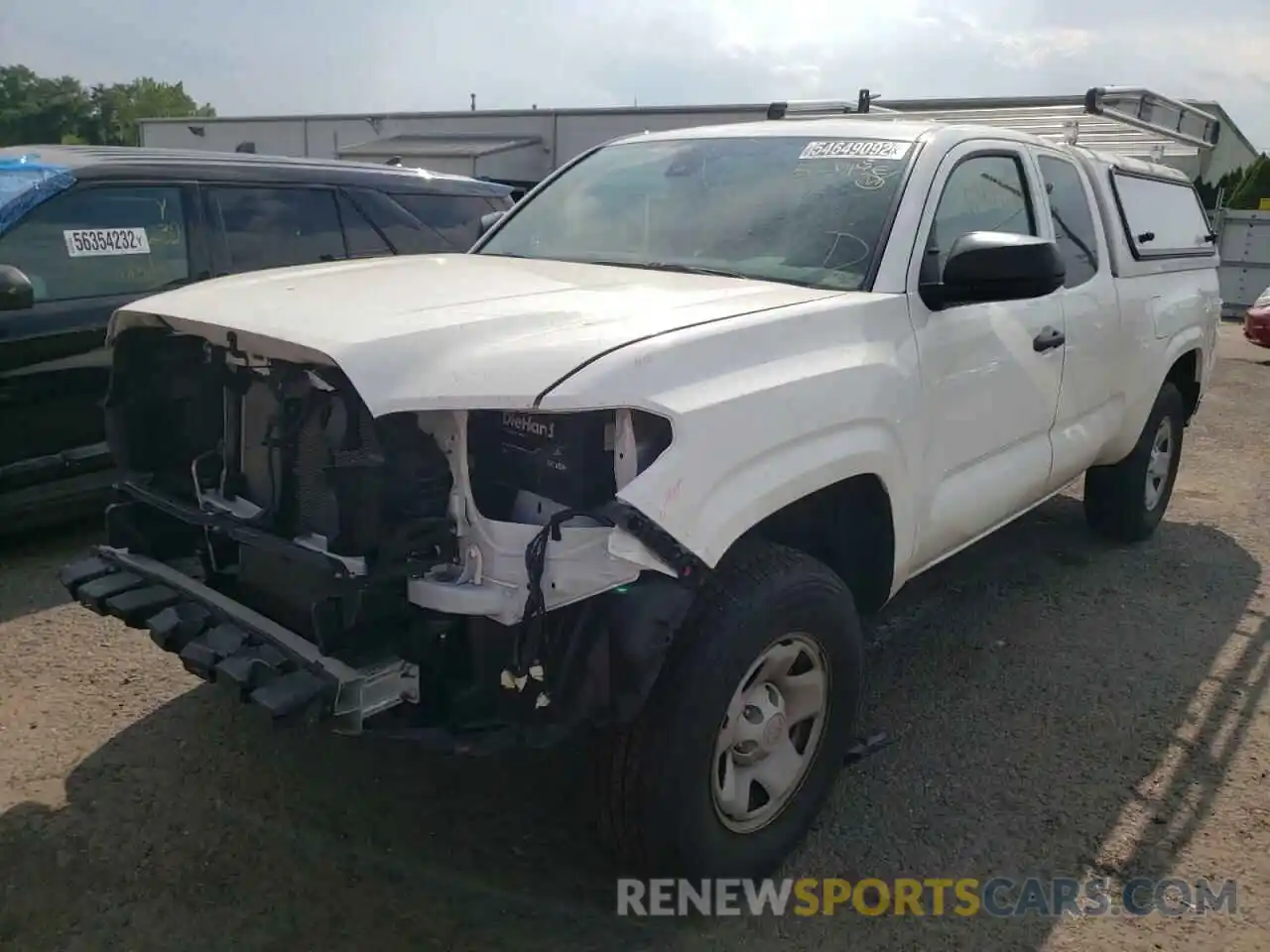 2 Photograph of a damaged car 3TYRX5GN7MT013448 TOYOTA TACOMA 2021