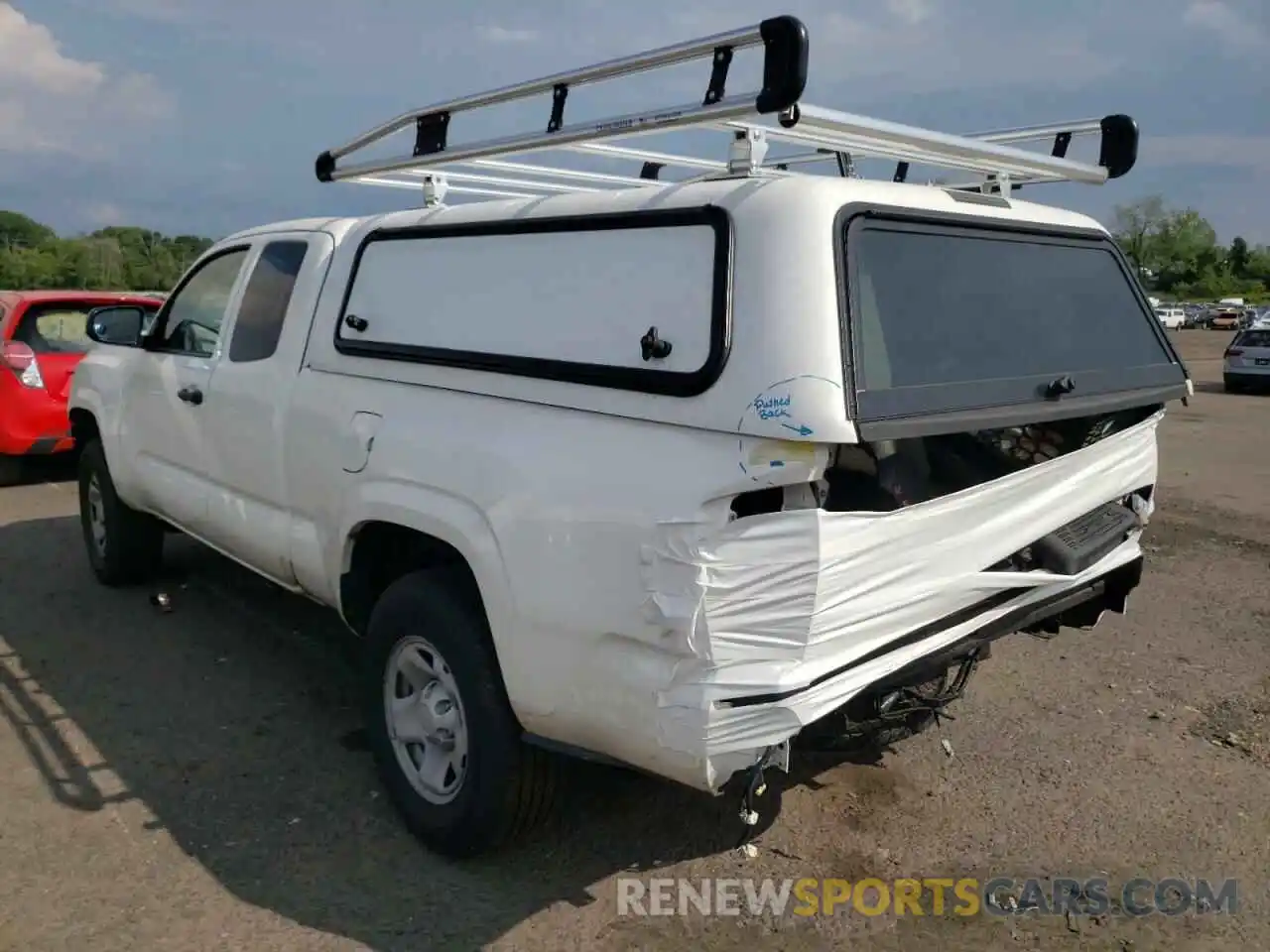 3 Photograph of a damaged car 3TYRX5GN7MT013448 TOYOTA TACOMA 2021