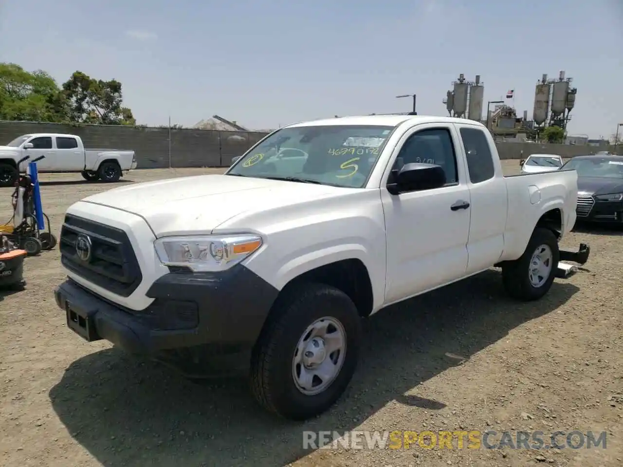 2 Photograph of a damaged car 3TYRX5GN7MT028287 TOYOTA TACOMA 2021