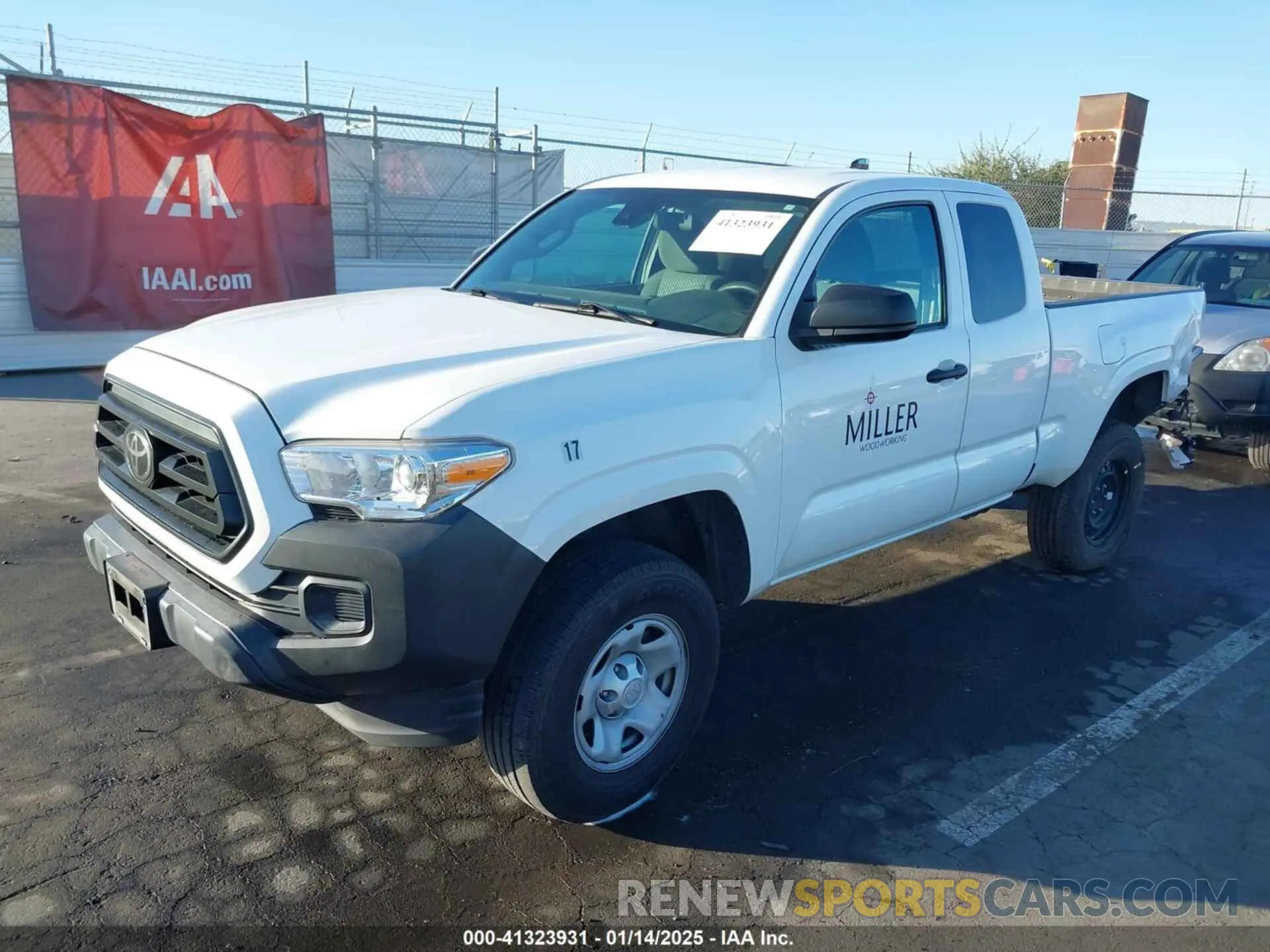 2 Photograph of a damaged car 3TYRX5GN7MT028547 TOYOTA TACOMA 2021