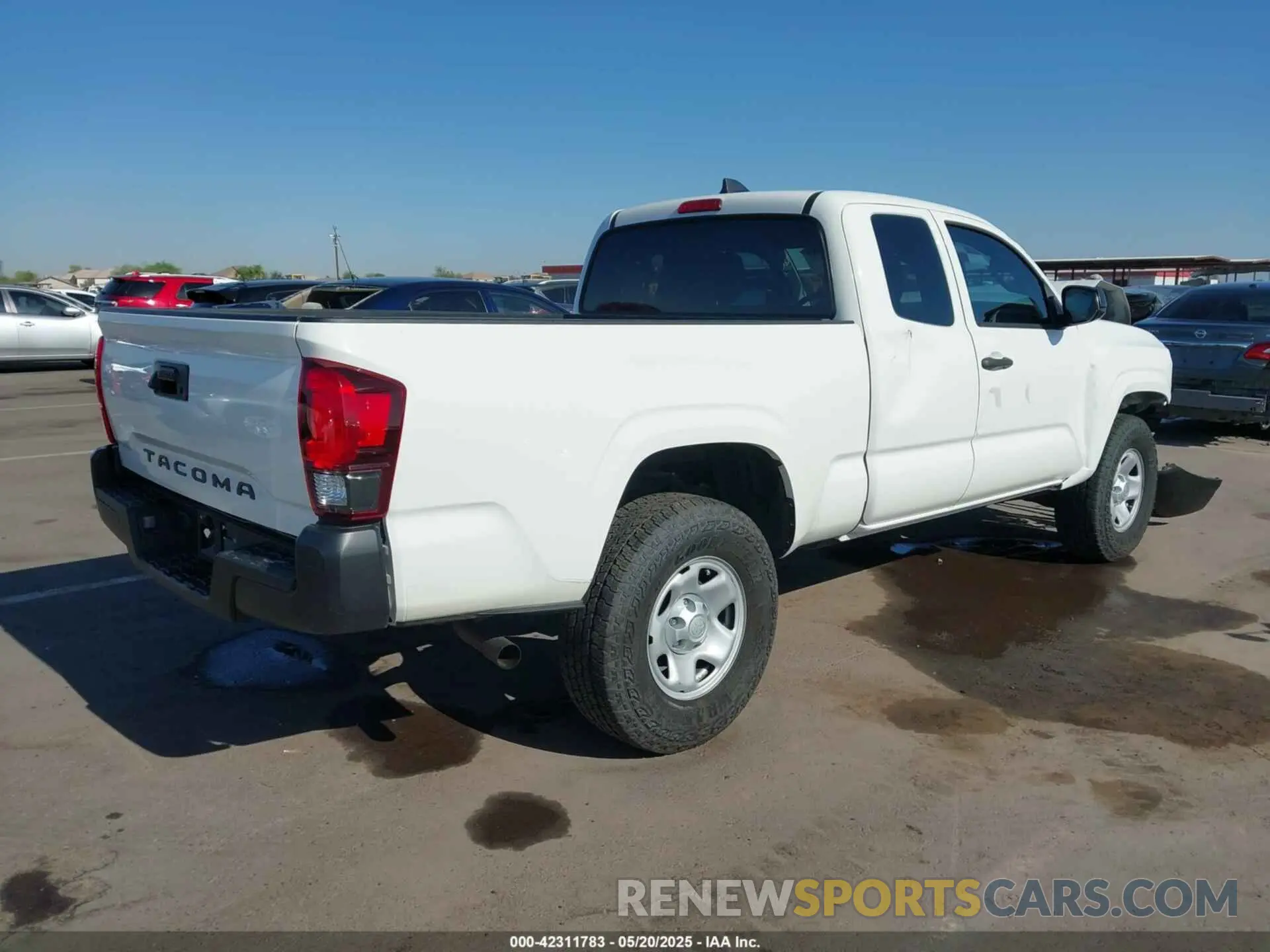 4 Photograph of a damaged car 3TYRX5GN8MT013815 TOYOTA TACOMA 2021
