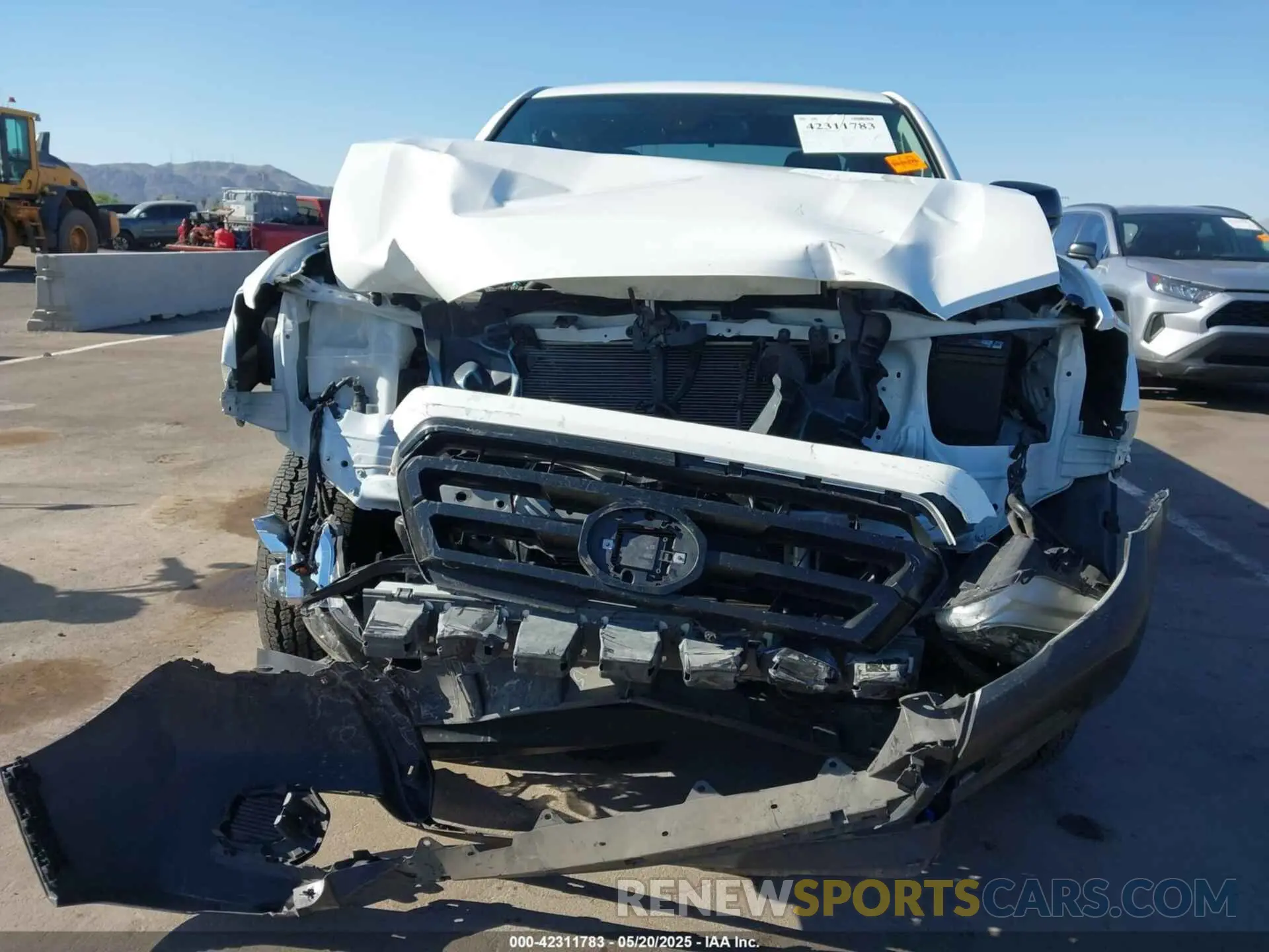 6 Photograph of a damaged car 3TYRX5GN8MT013815 TOYOTA TACOMA 2021