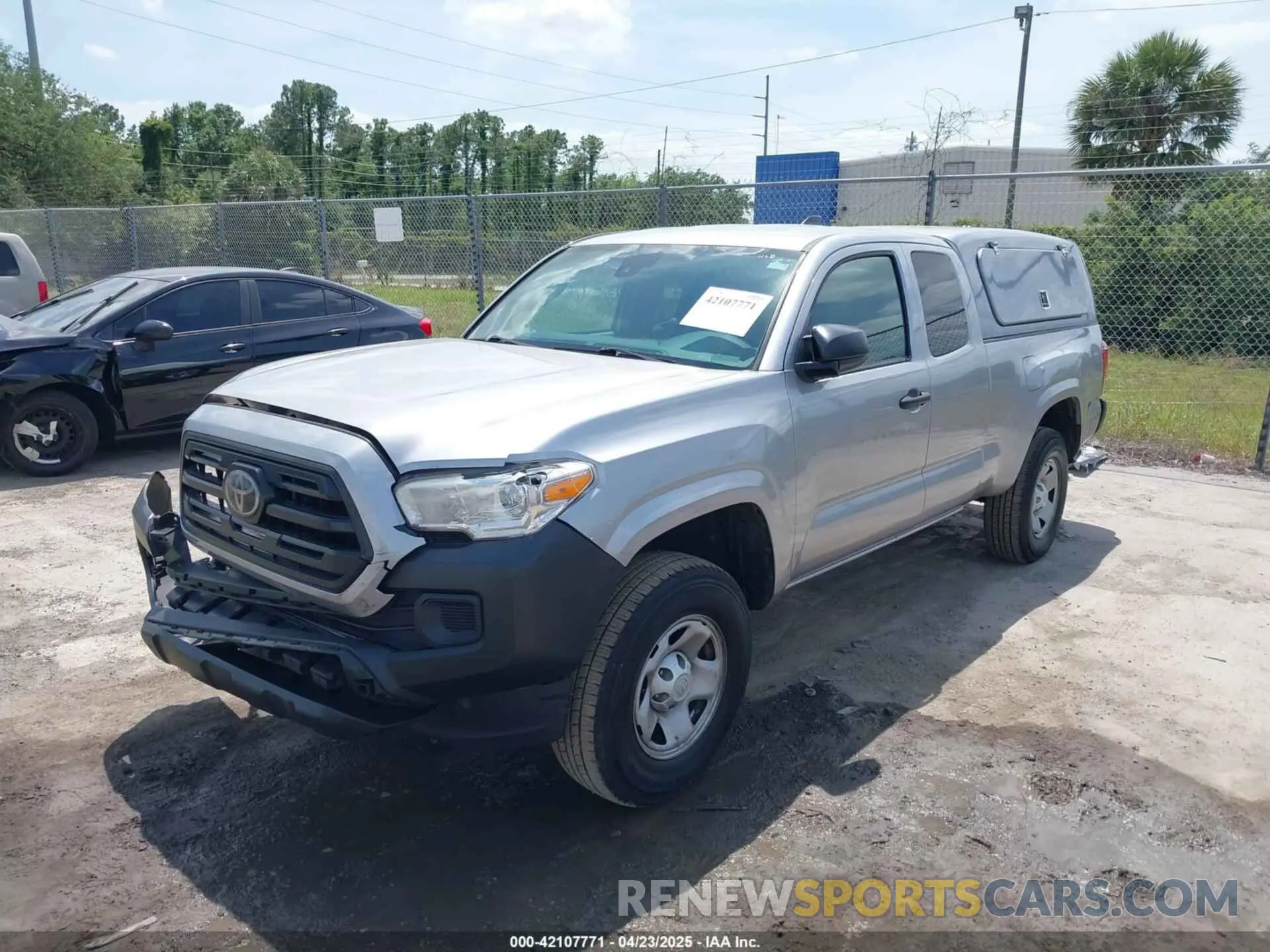 2 Photograph of a damaged car 3TYRX5GN8MT023292 TOYOTA TACOMA 2021