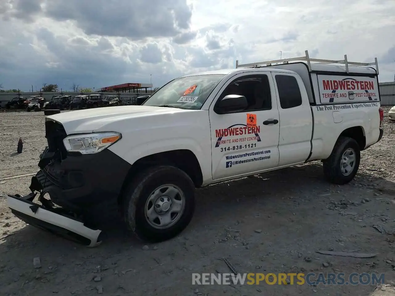1 Photograph of a damaged car 3TYRX5GN8MT023776 TOYOTA TACOMA 2021