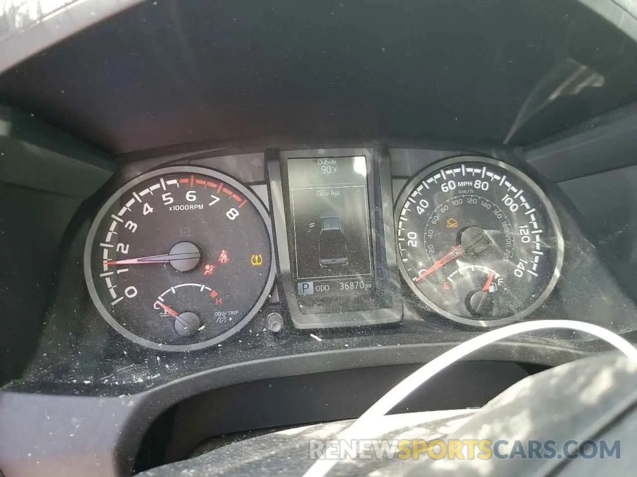 9 Photograph of a damaged car 3TYRX5GN8MT028153 TOYOTA TACOMA 2021
