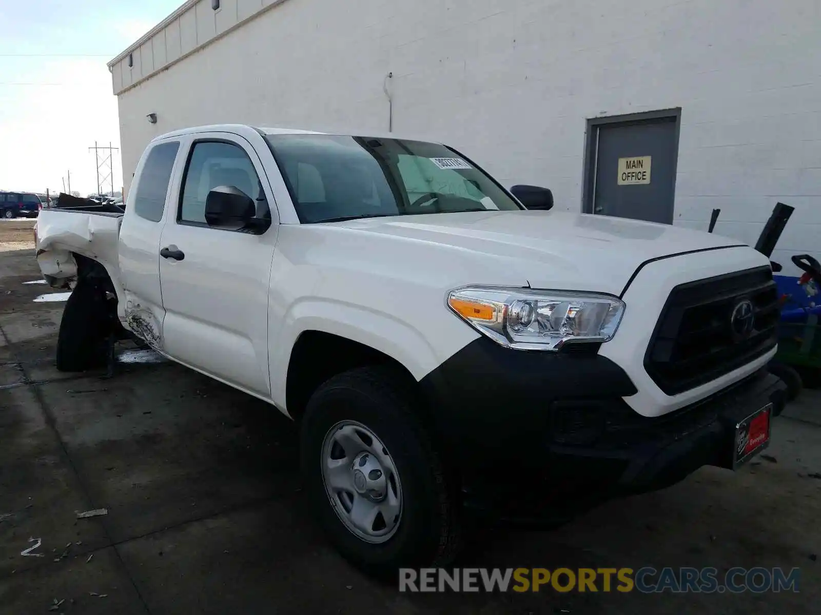 1 Photograph of a damaged car 3TYRX5GN9MT007022 TOYOTA TACOMA 2021