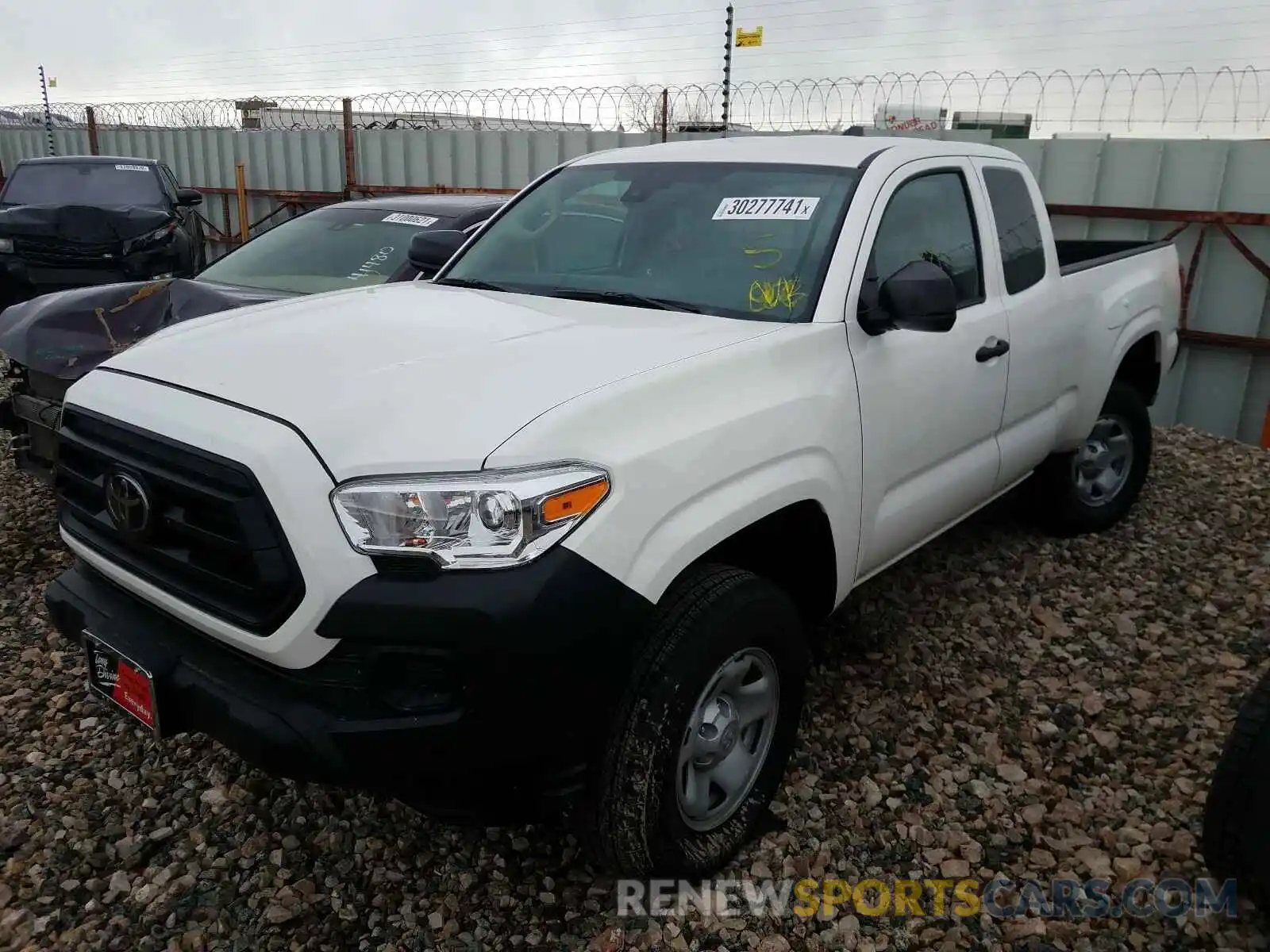 2 Photograph of a damaged car 3TYRX5GN9MT007022 TOYOTA TACOMA 2021