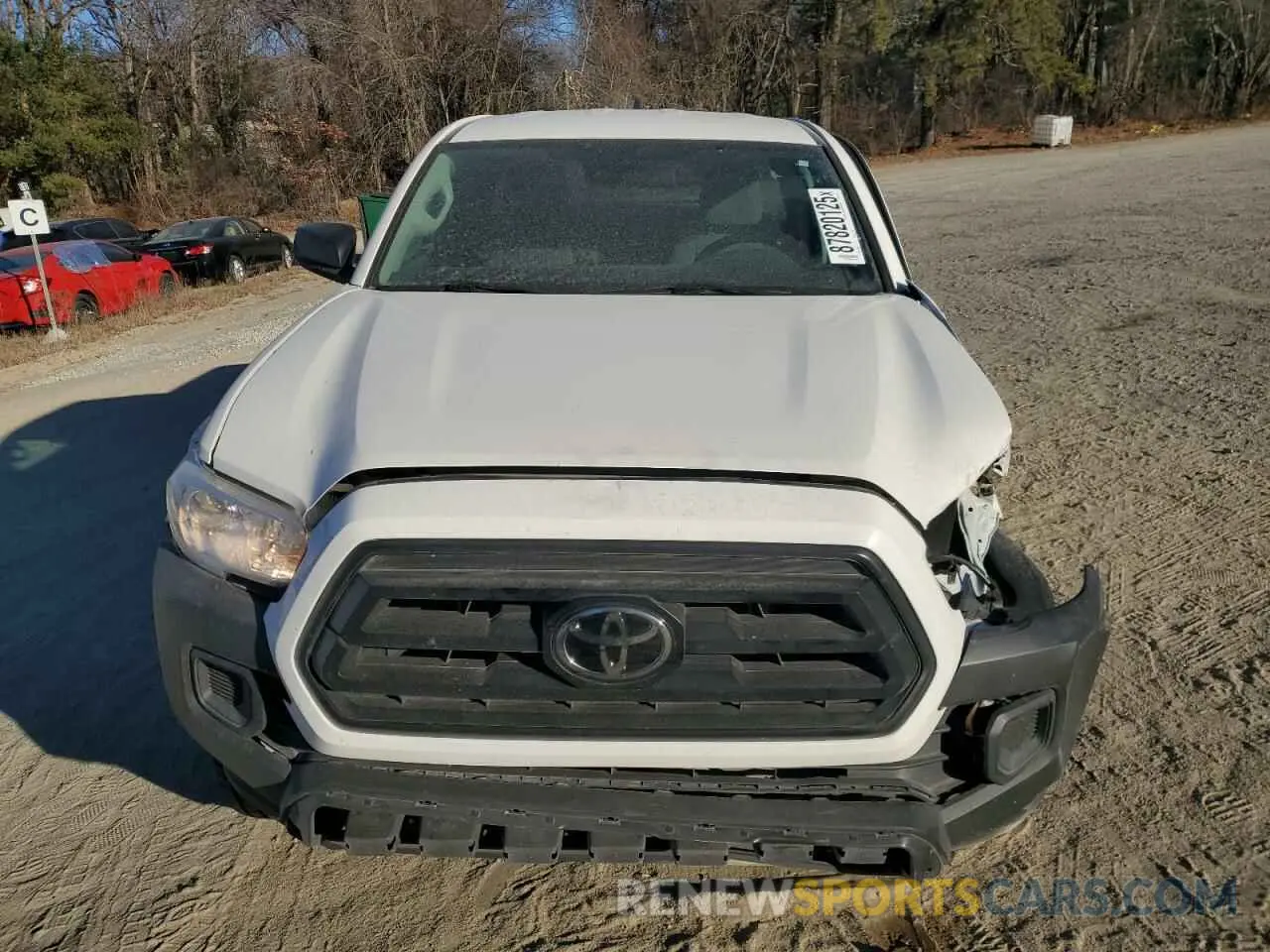 5 Photograph of a damaged car 3TYRX5GNXMT015114 TOYOTA TACOMA 2021
