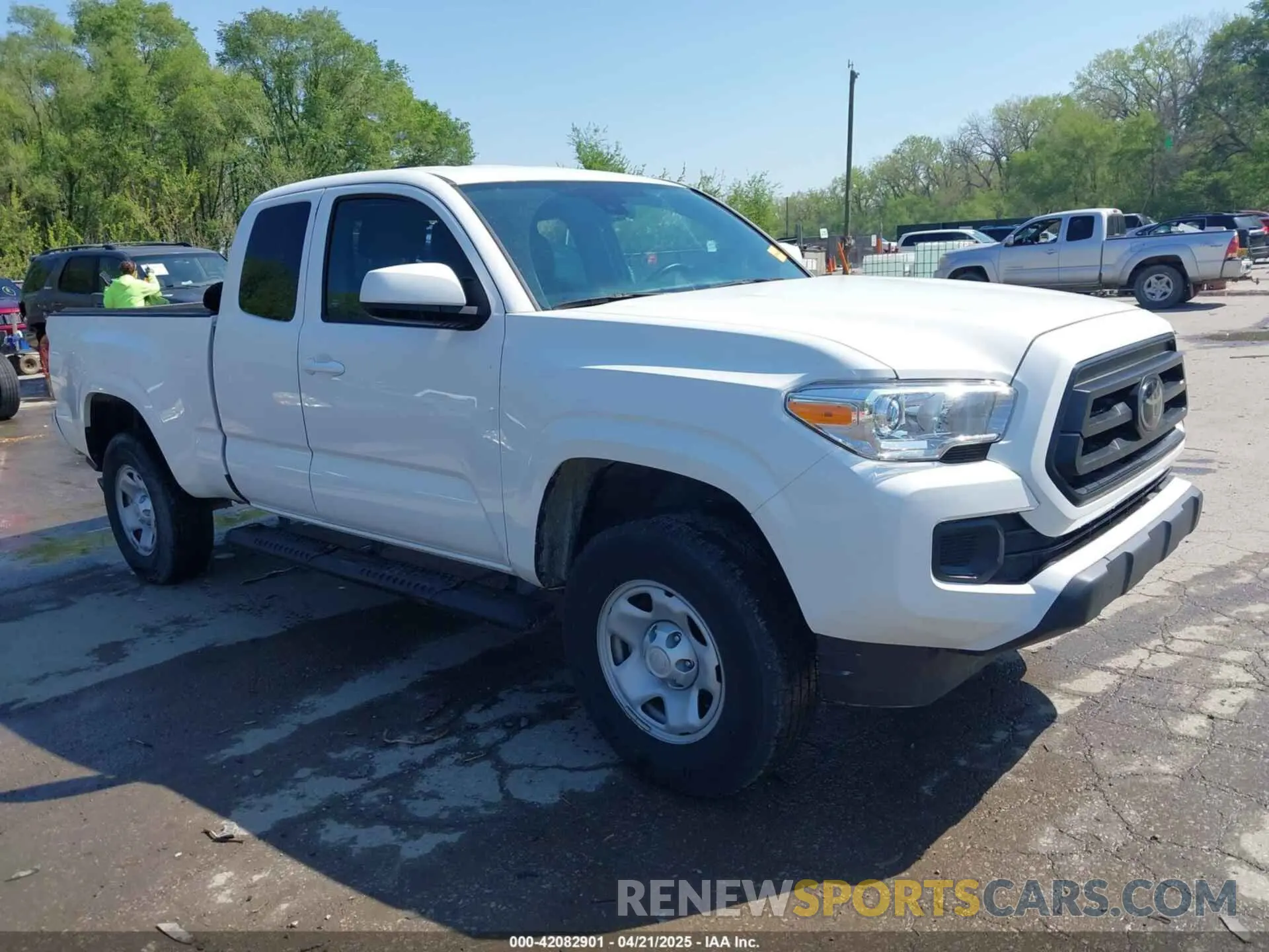 1 Photograph of a damaged car 3TYRX5GNXMT024248 TOYOTA TACOMA 2021