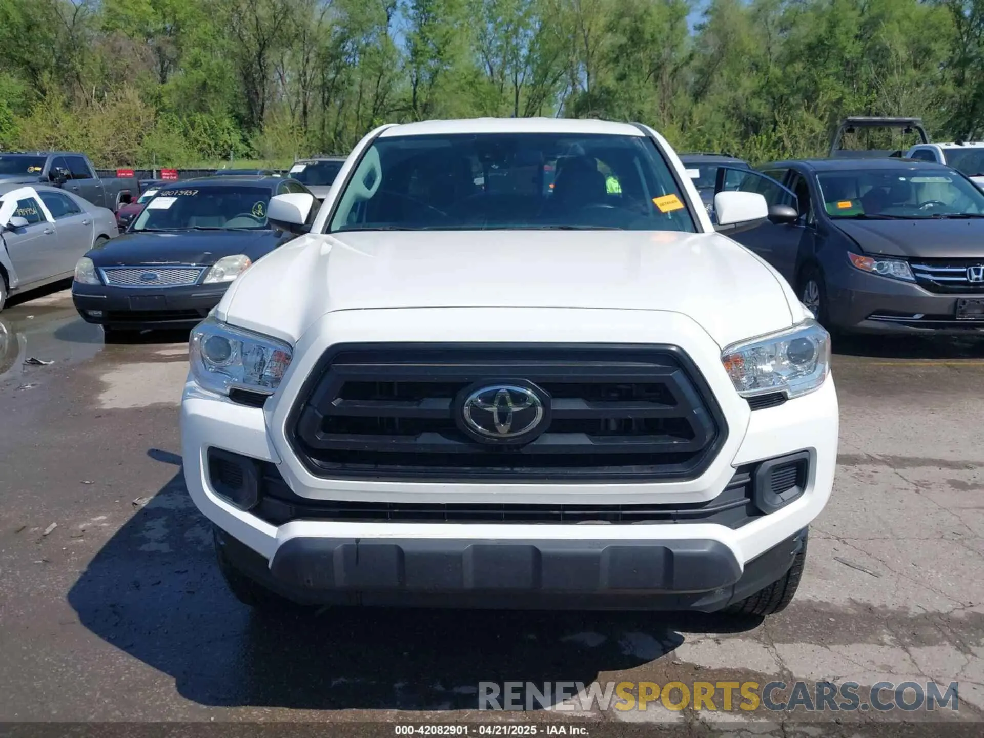 12 Photograph of a damaged car 3TYRX5GNXMT024248 TOYOTA TACOMA 2021