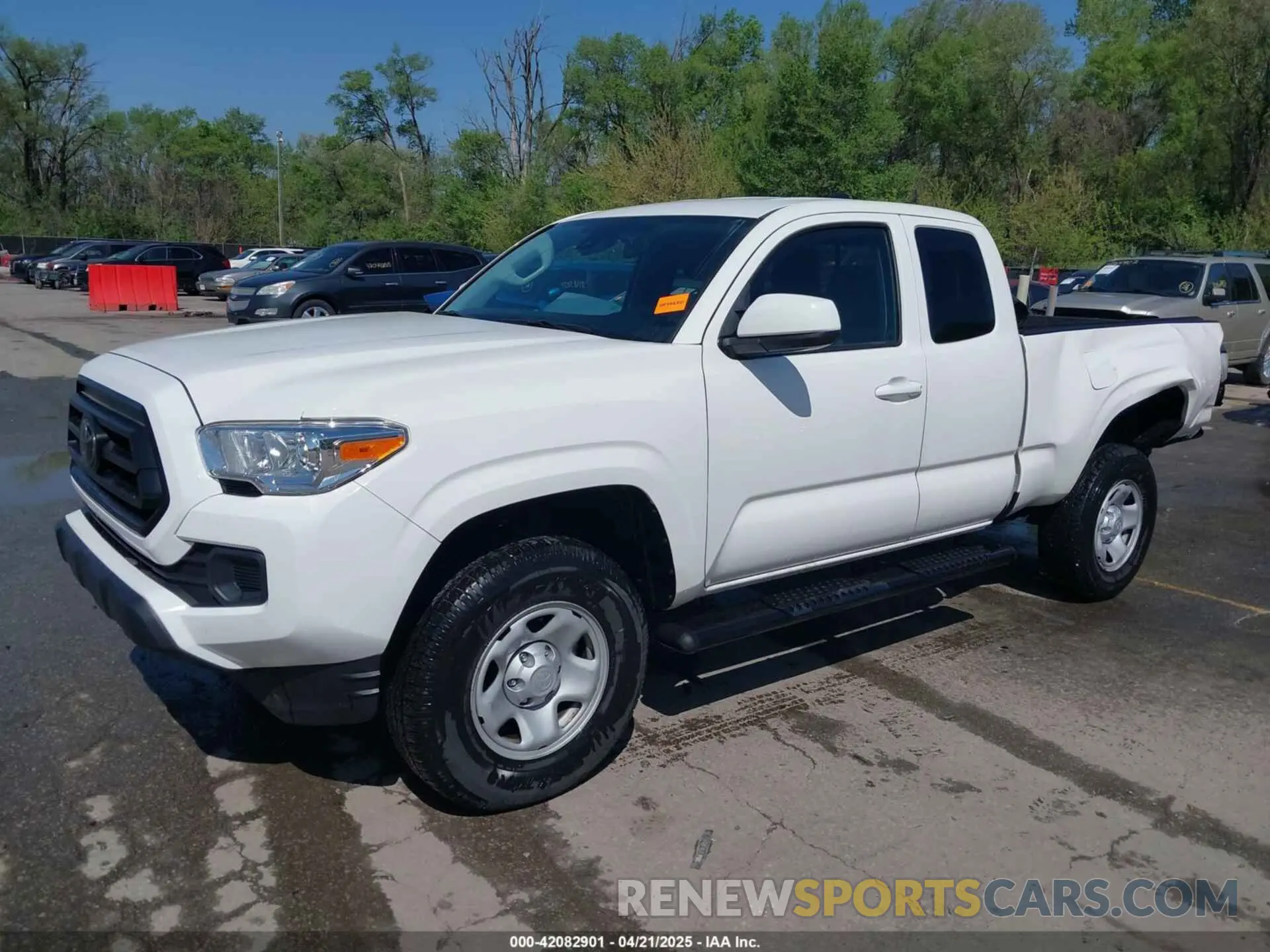 2 Photograph of a damaged car 3TYRX5GNXMT024248 TOYOTA TACOMA 2021