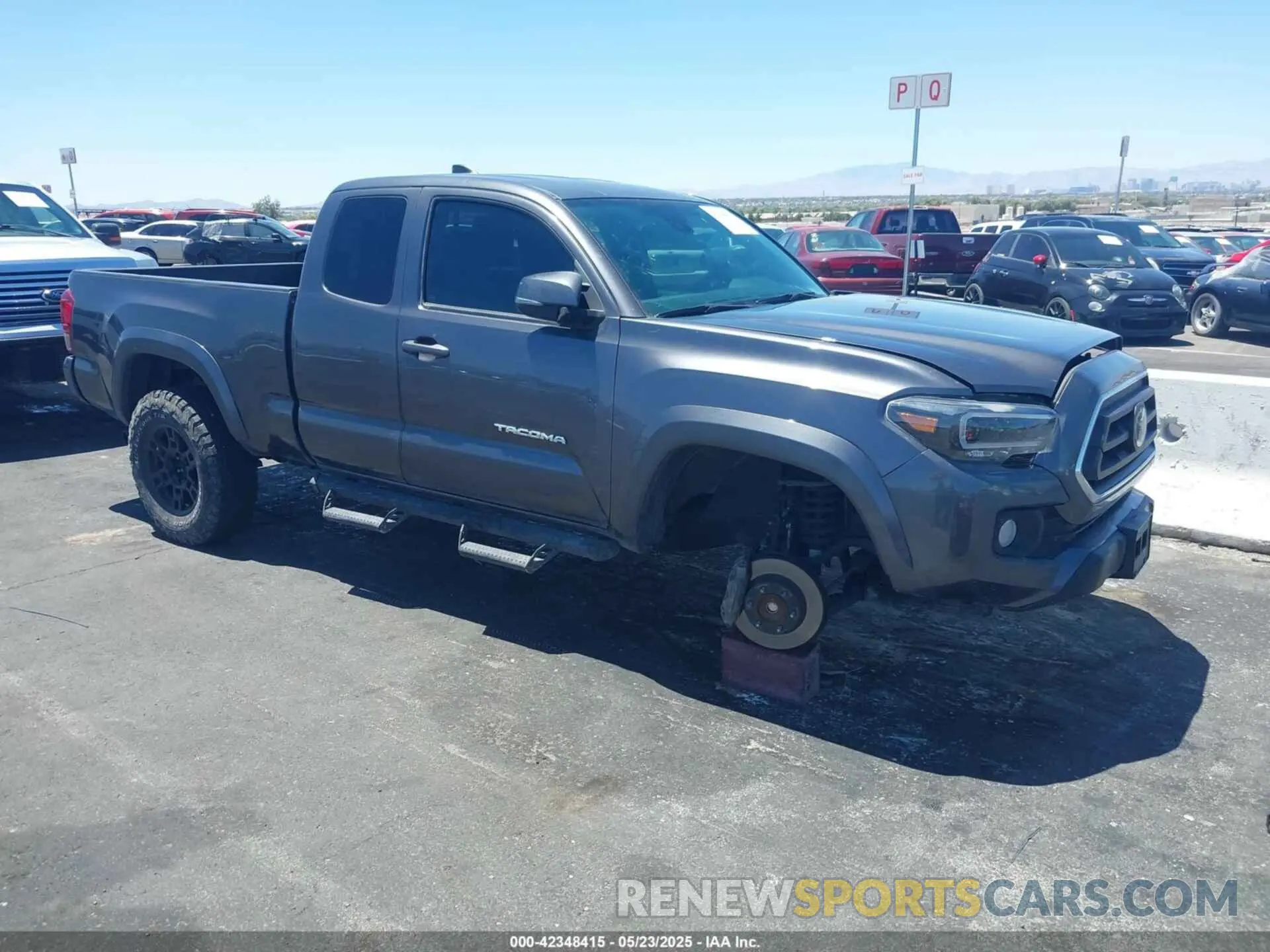 1 Photograph of a damaged car 3TYRZ5CN0MT008088 TOYOTA TACOMA 2021