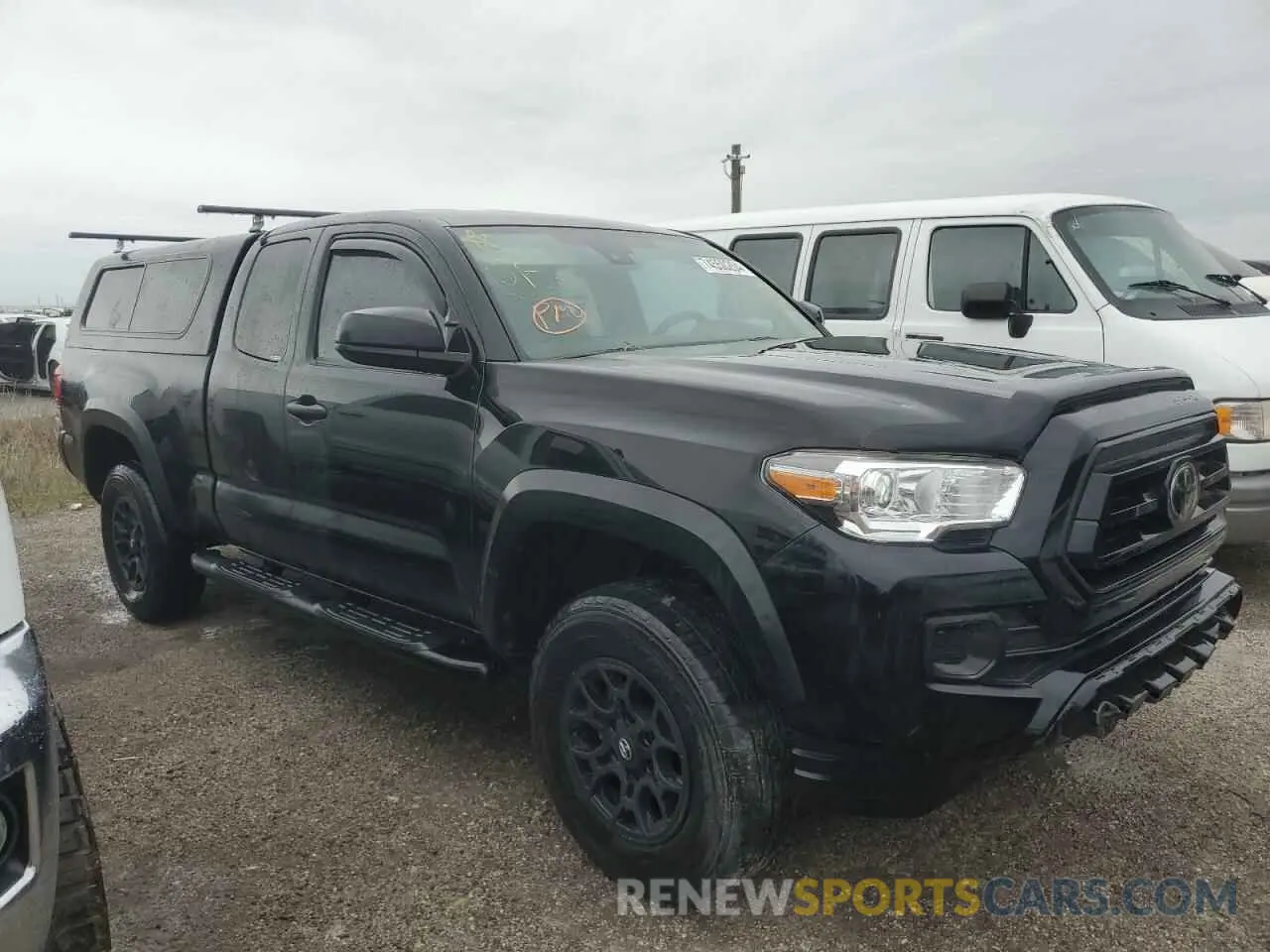 4 Photograph of a damaged car 3TYRZ5CN2MT010571 TOYOTA TACOMA 2021