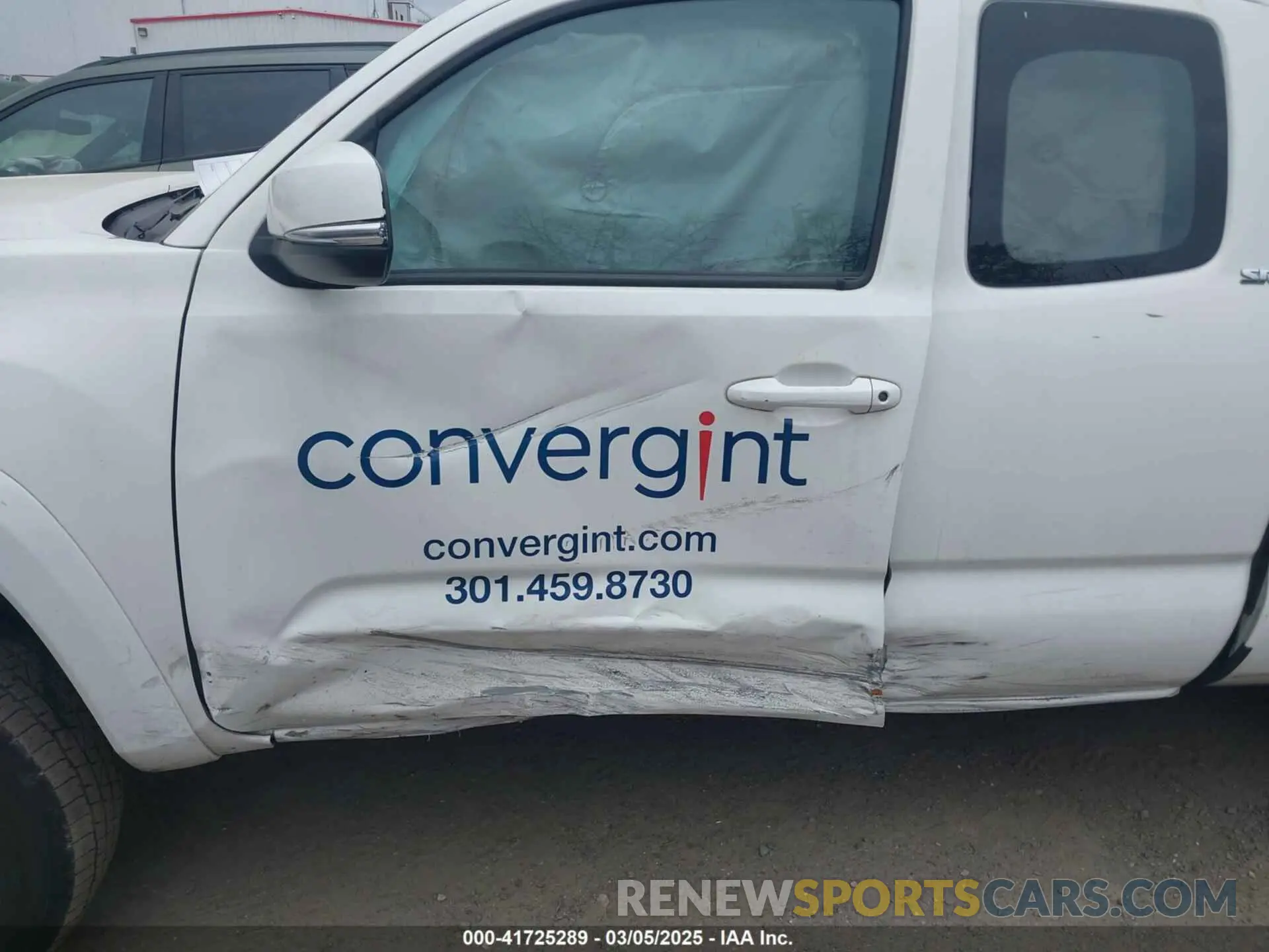 6 Photograph of a damaged car 3TYRZ5CN8MT011160 TOYOTA TACOMA 2021