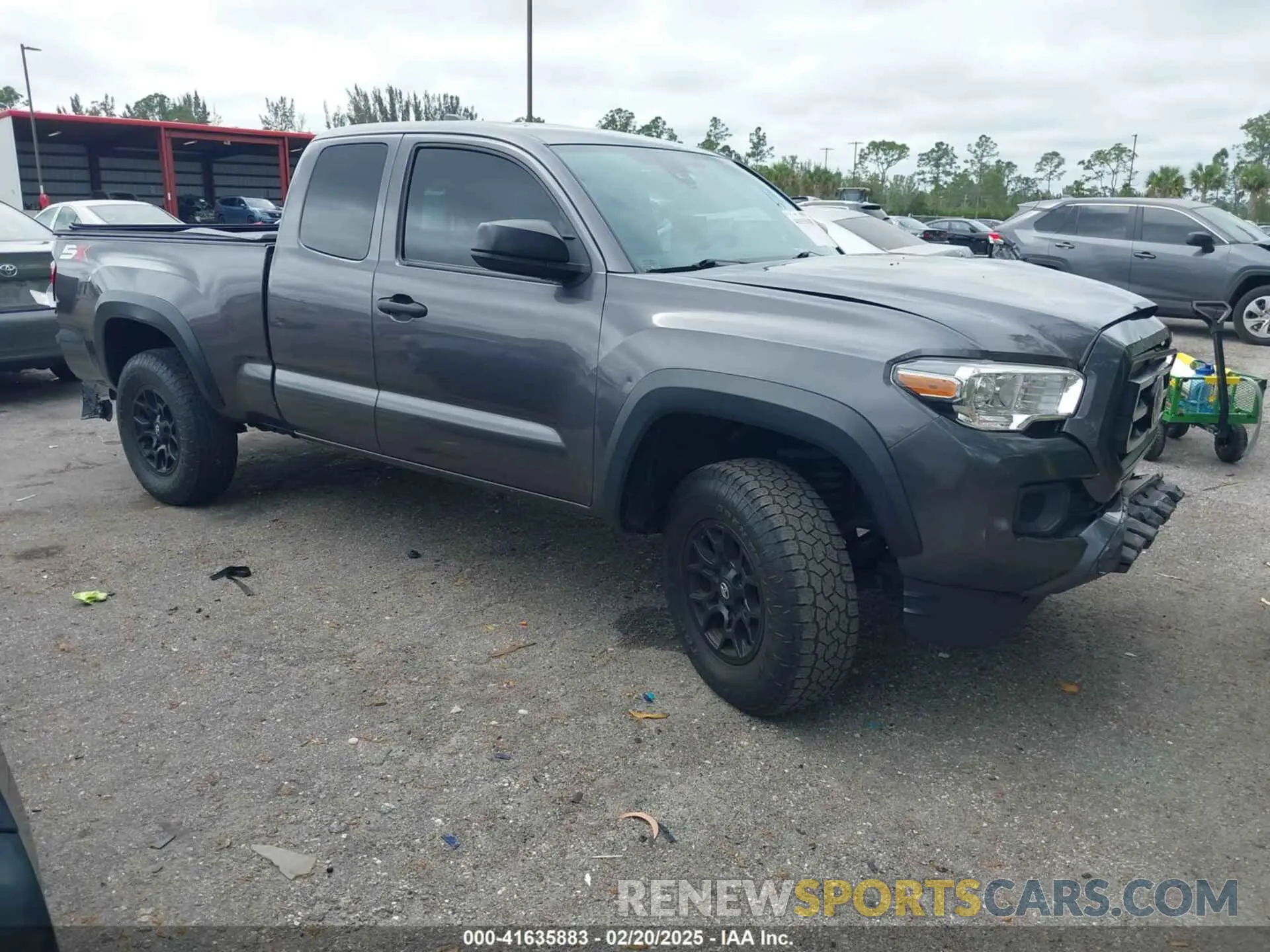1 Photograph of a damaged car 3TYRZ5CN9MT007926 TOYOTA TACOMA 2021