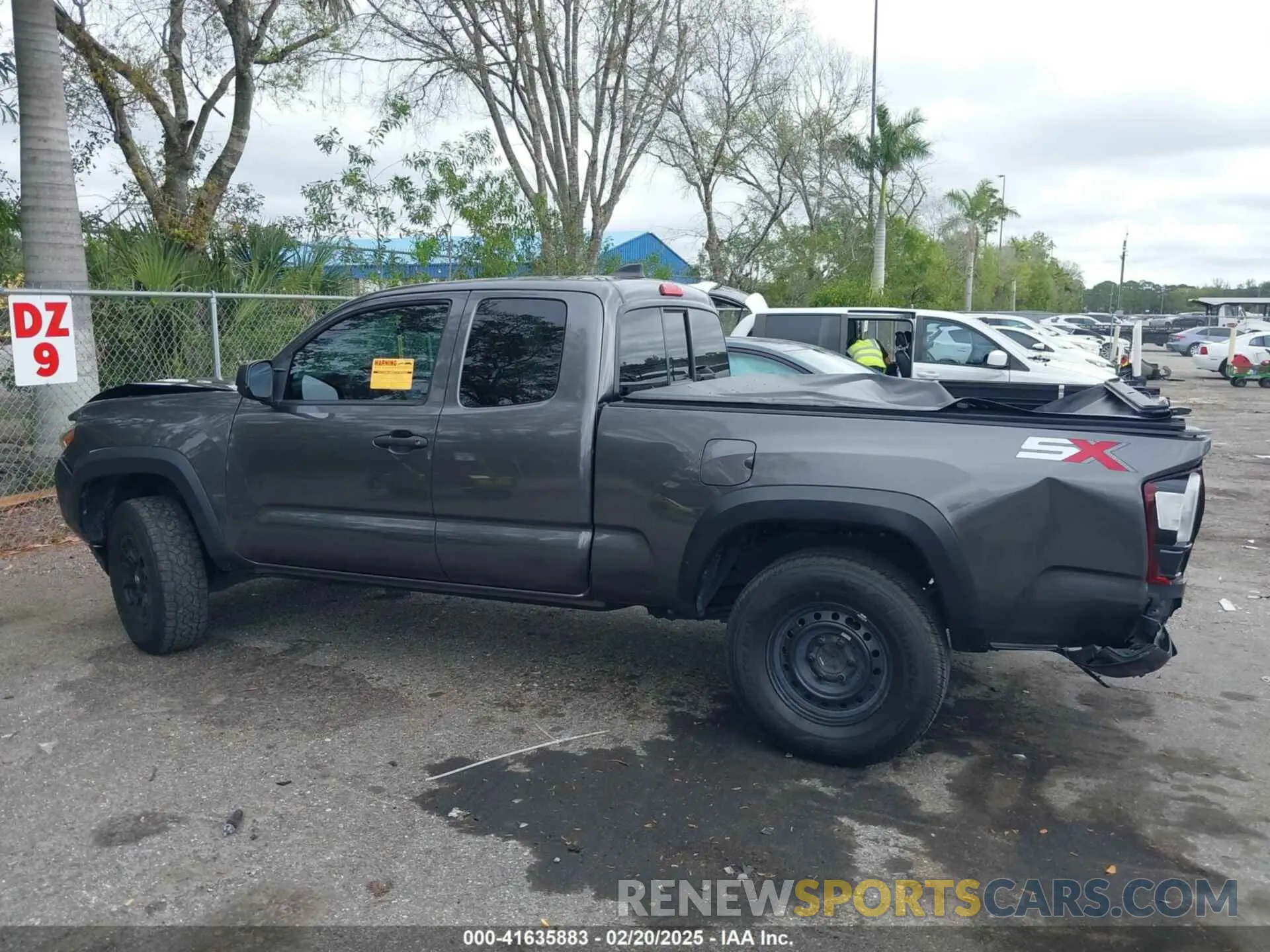 13 Photograph of a damaged car 3TYRZ5CN9MT007926 TOYOTA TACOMA 2021