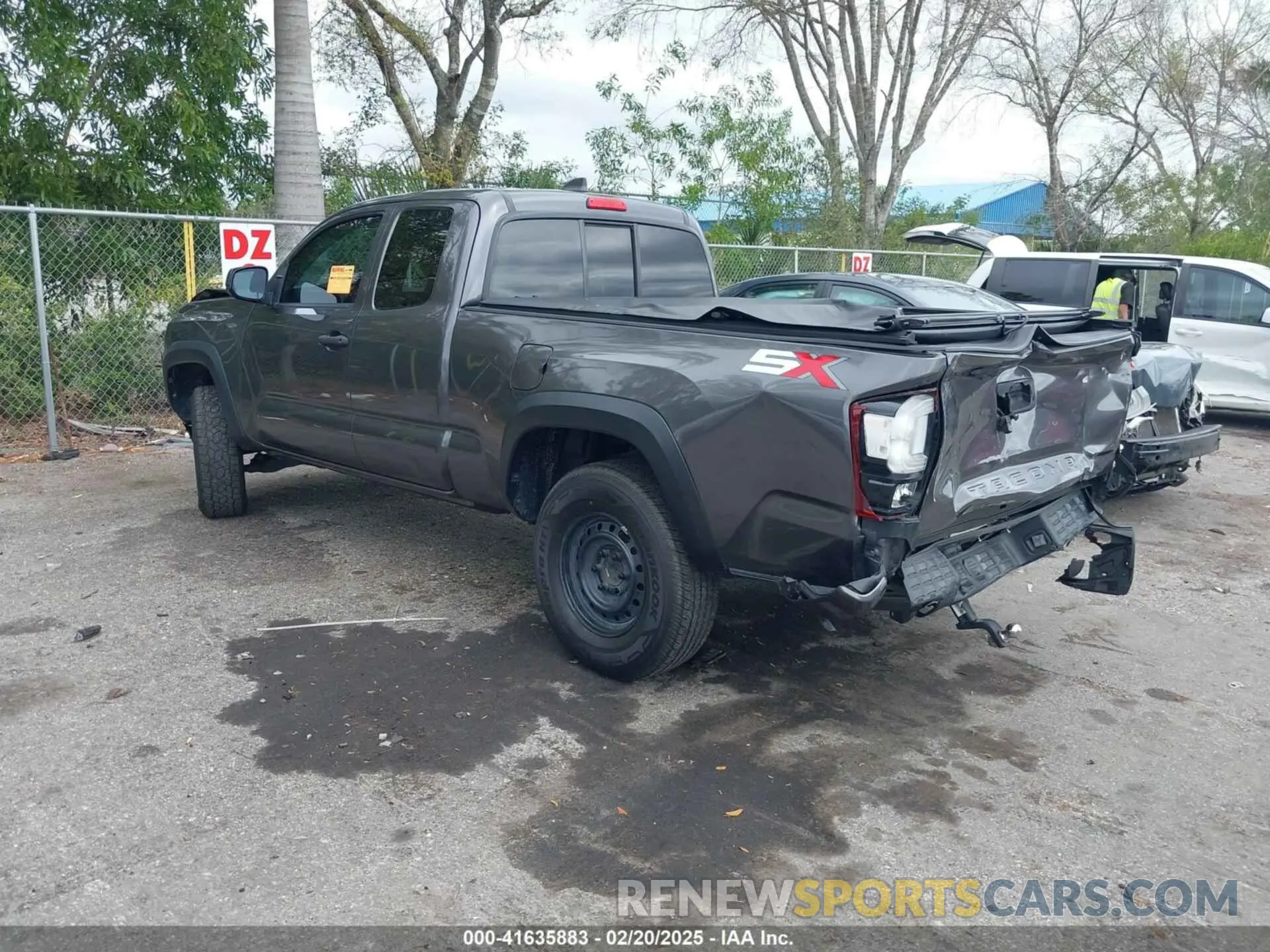 3 Photograph of a damaged car 3TYRZ5CN9MT007926 TOYOTA TACOMA 2021