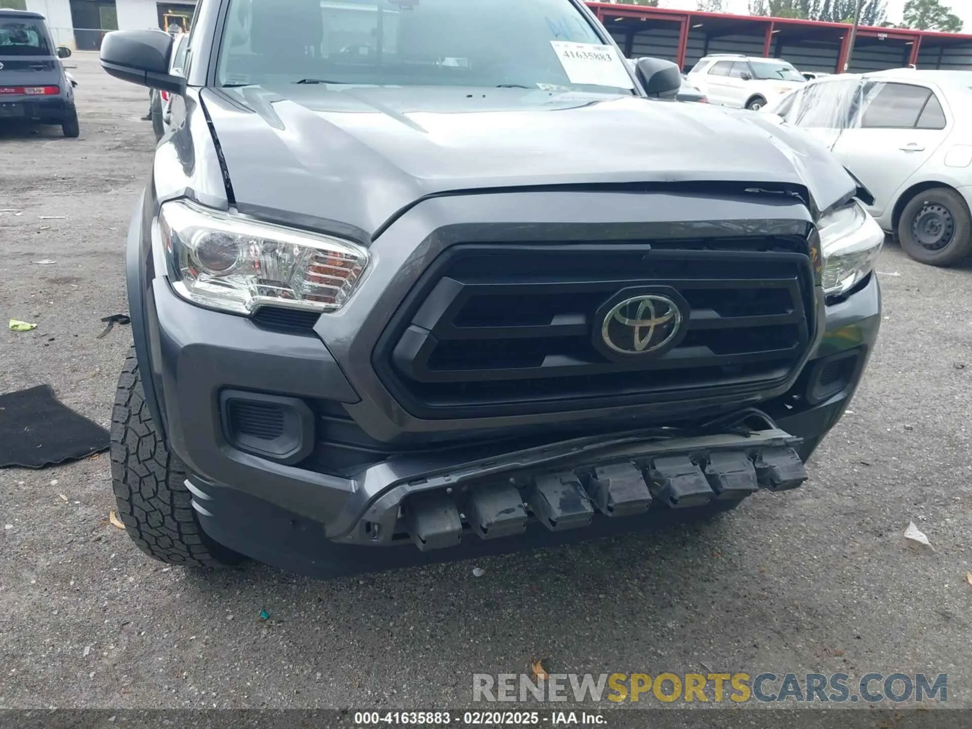 6 Photograph of a damaged car 3TYRZ5CN9MT007926 TOYOTA TACOMA 2021