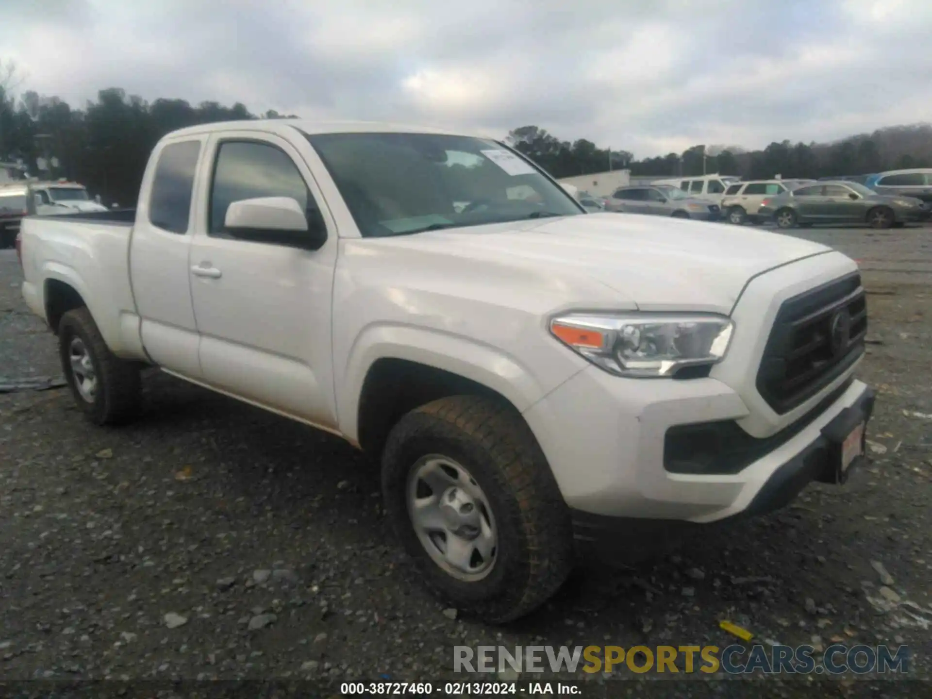 1 Photograph of a damaged car 3TYSX5EN0MT006944 TOYOTA TACOMA 2021