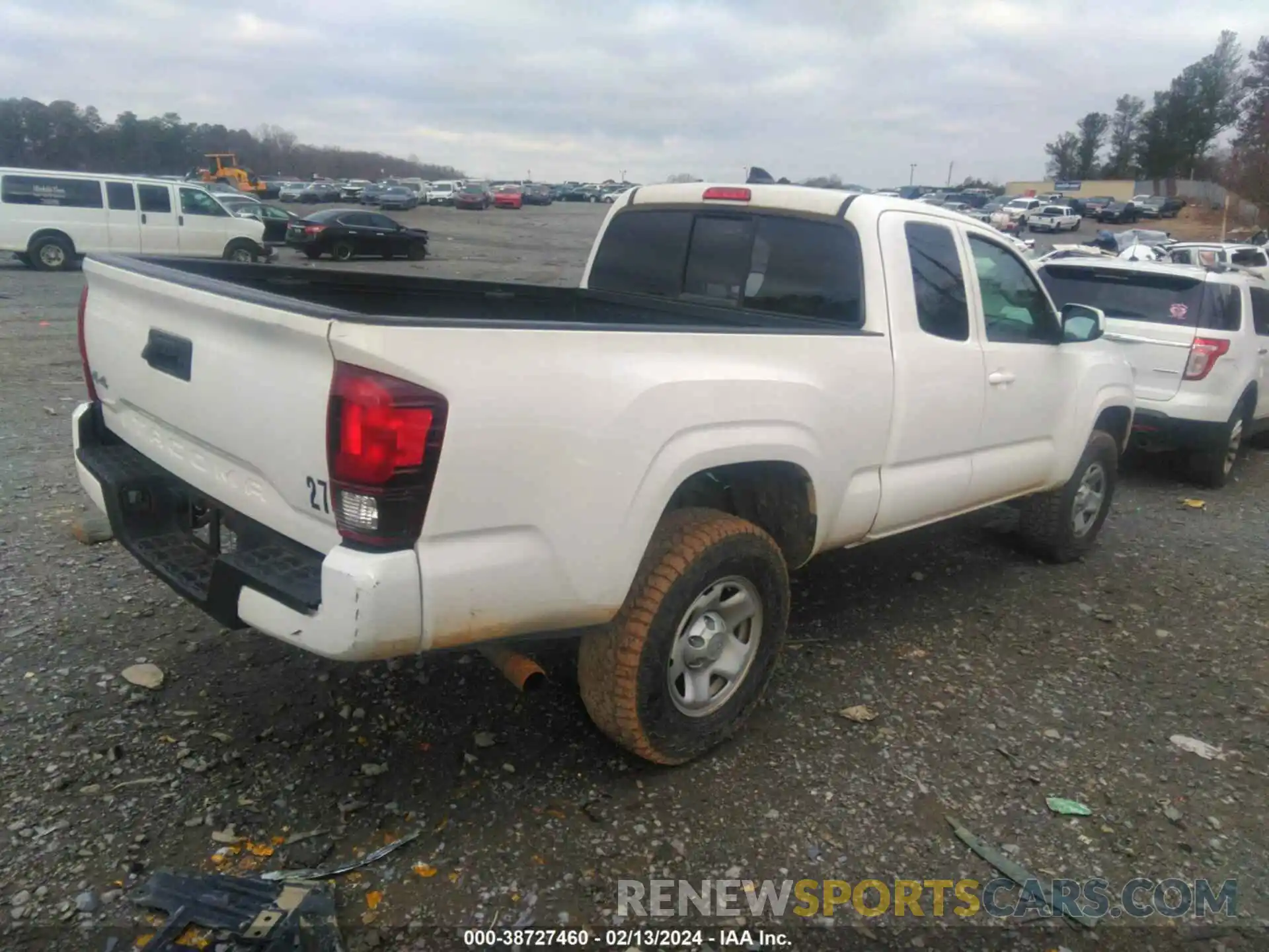 4 Photograph of a damaged car 3TYSX5EN0MT006944 TOYOTA TACOMA 2021