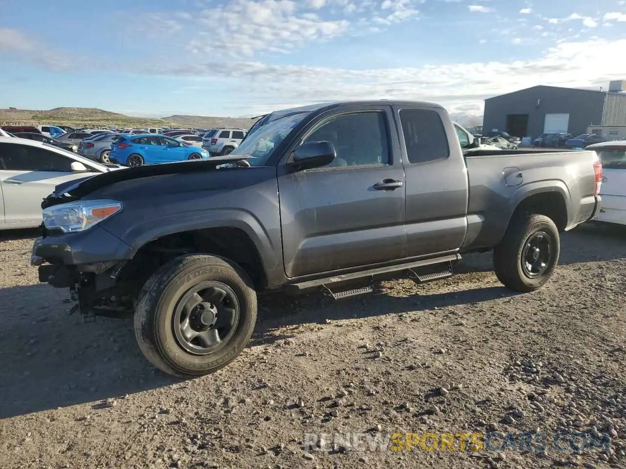 1 Photograph of a damaged car 3TYSX5EN1MT007276 TOYOTA TACOMA 2021
