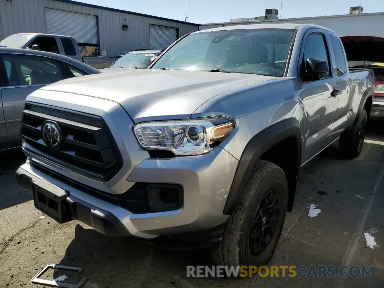 1 Photograph of a damaged car 3TYSX5EN3MT003763 TOYOTA TACOMA 2021