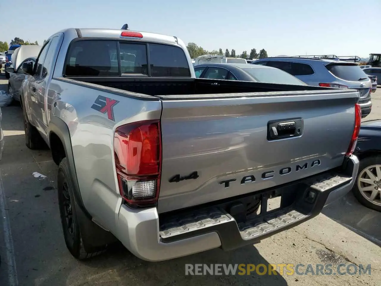 2 Photograph of a damaged car 3TYSX5EN3MT003763 TOYOTA TACOMA 2021