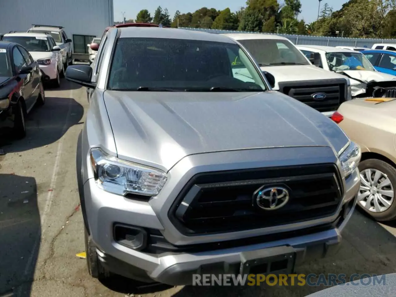 5 Photograph of a damaged car 3TYSX5EN3MT003763 TOYOTA TACOMA 2021
