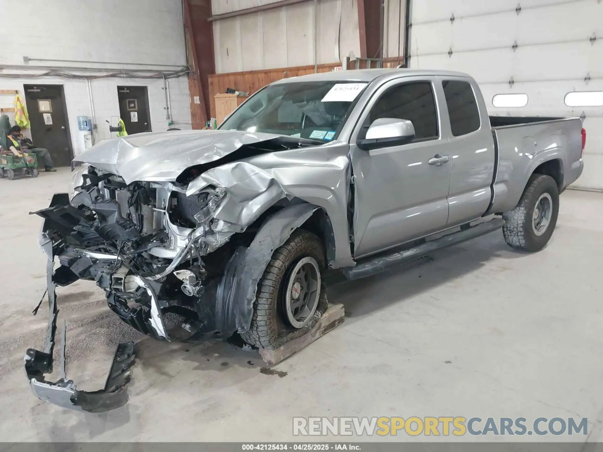 2 Photograph of a damaged car 3TYSX5EN3MT008543 TOYOTA TACOMA 2021