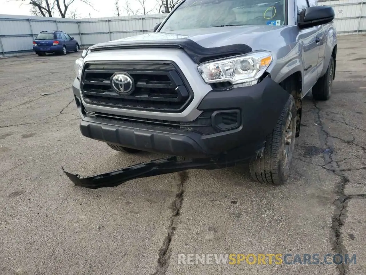 9 Photograph of a damaged car 3TYSX5EN5MT007216 TOYOTA TACOMA 2021
