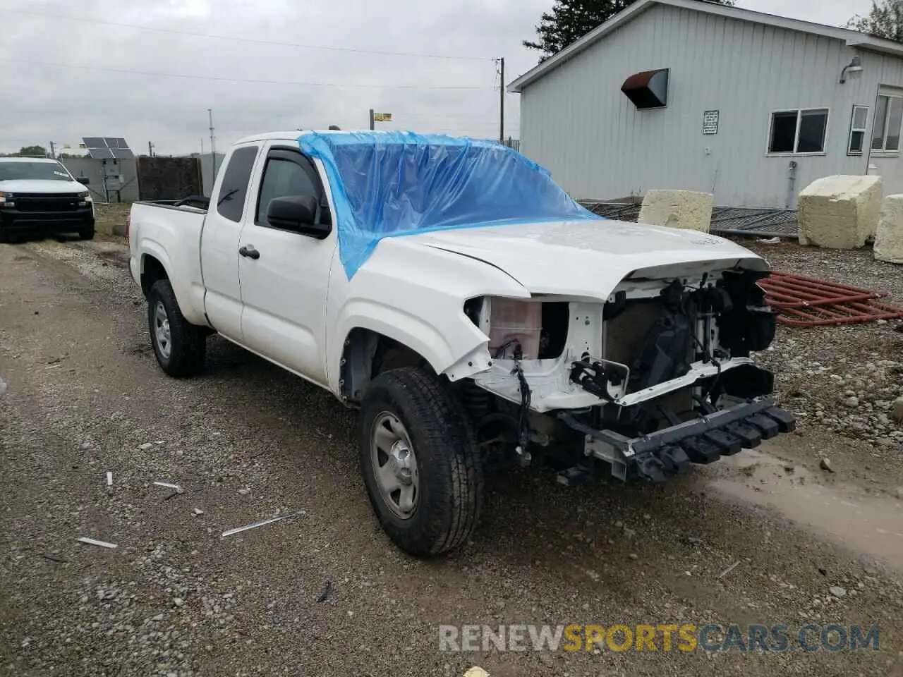 4 Photograph of a damaged car 3TYSX5EN5MT008298 TOYOTA TACOMA 2021