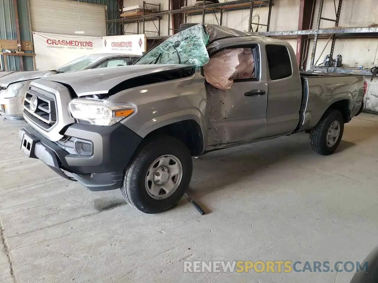 1 Photograph of a damaged car 3TYSX5EN8MT006559 TOYOTA TACOMA 2021