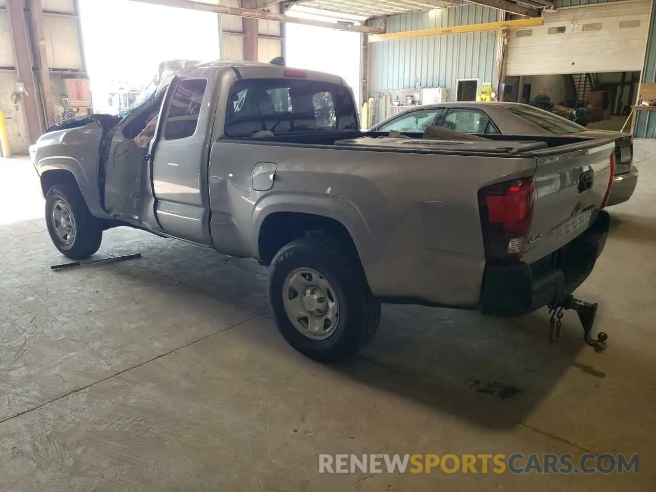 2 Photograph of a damaged car 3TYSX5EN8MT006559 TOYOTA TACOMA 2021
