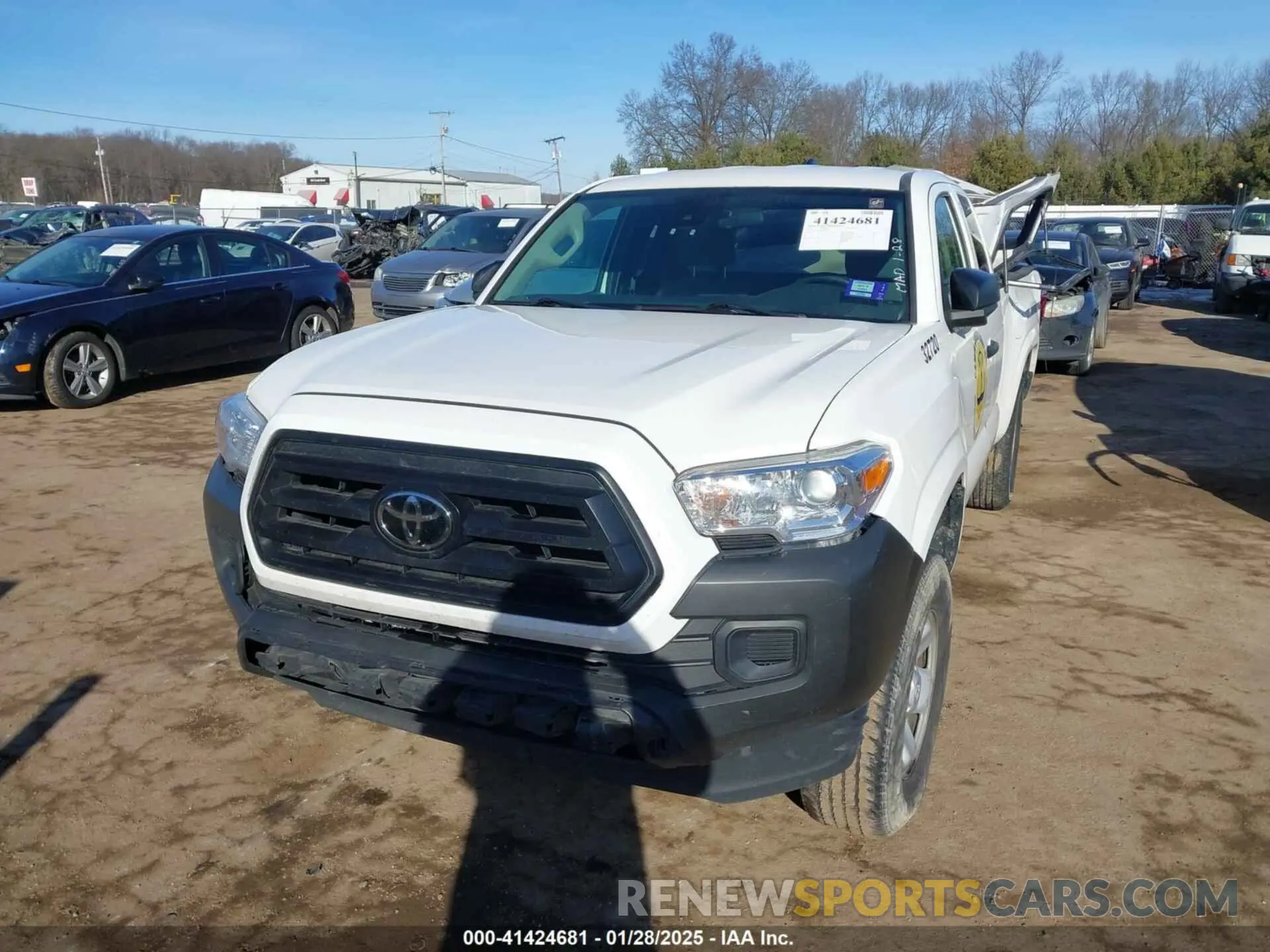 2 Photograph of a damaged car 3TYSX5EN8MT009929 TOYOTA TACOMA 2021