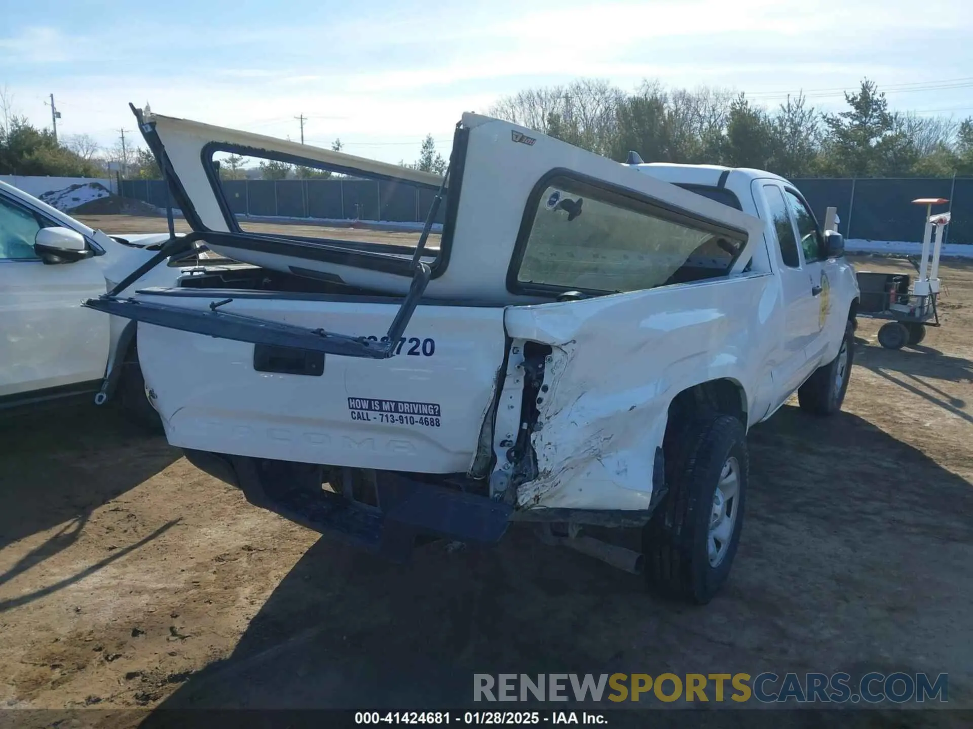 6 Photograph of a damaged car 3TYSX5EN8MT009929 TOYOTA TACOMA 2021
