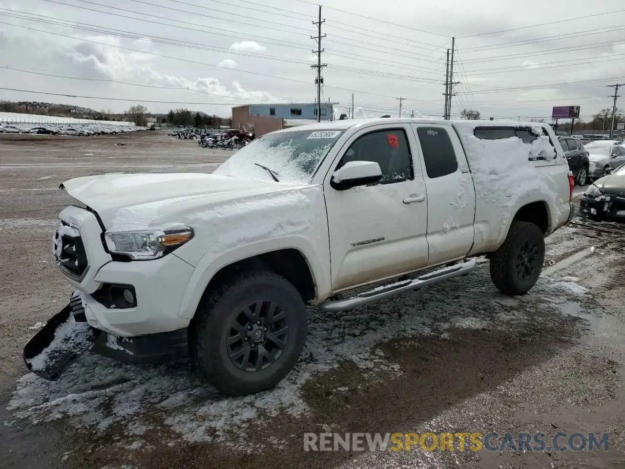 1 Photograph of a damaged car 3TYSZ5AN0MT009231 TOYOTA TACOMA 2021