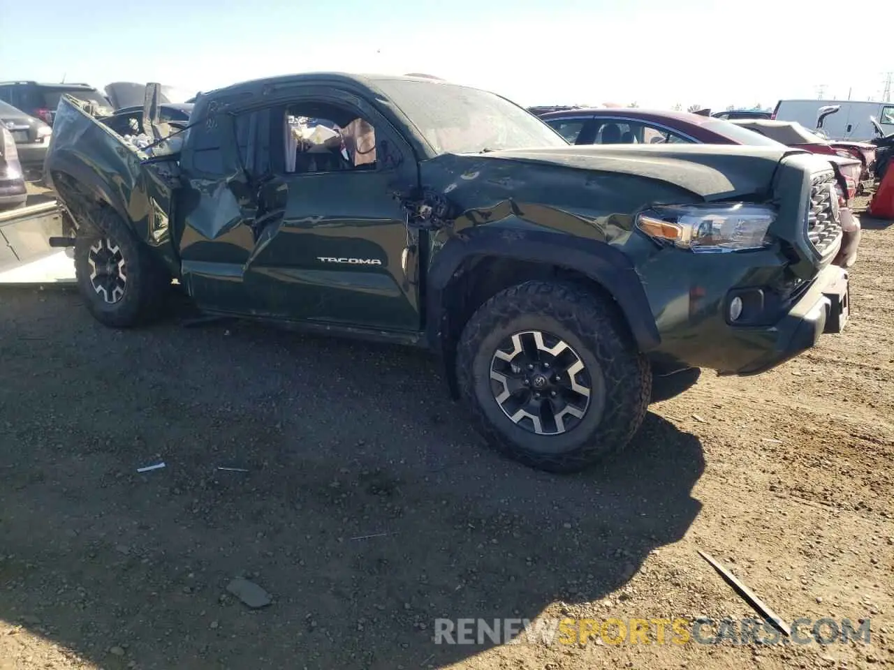 4 Photograph of a damaged car 3TYSZ5AN0MT035649 TOYOTA TACOMA 2021