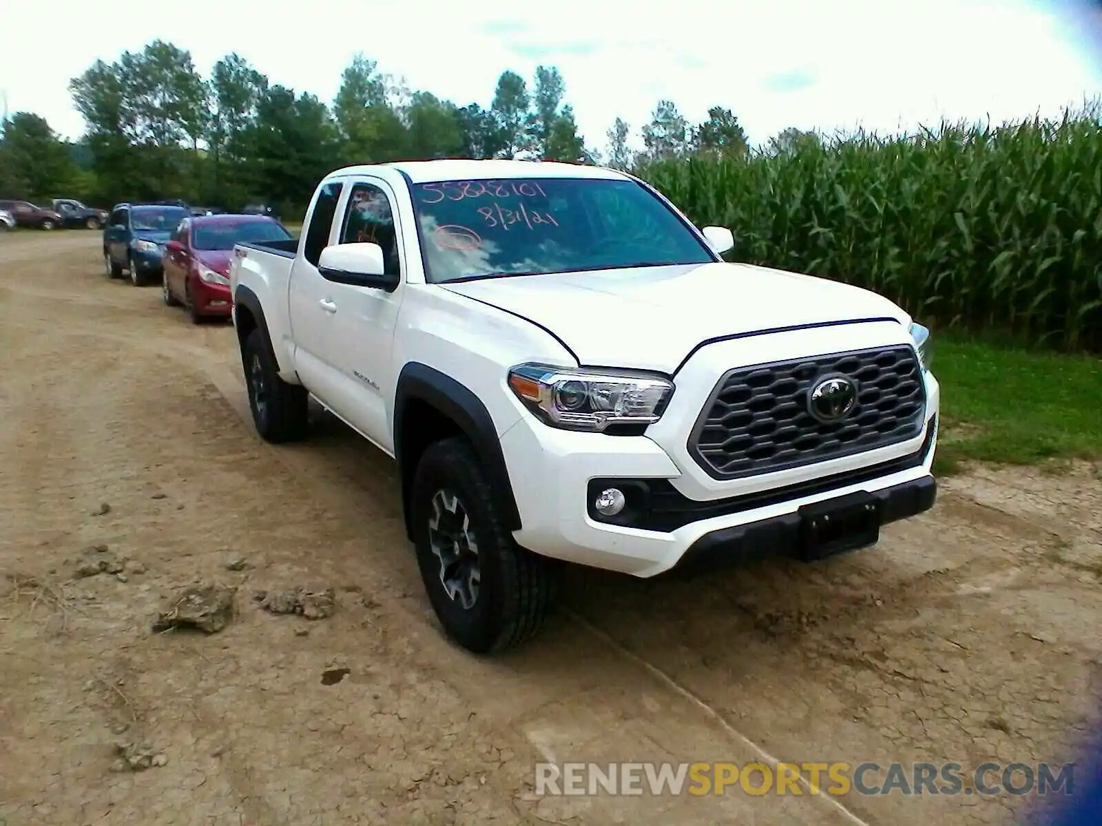 1 Photograph of a damaged car 3TYSZ5AN3MT036911 TOYOTA TACOMA 2021