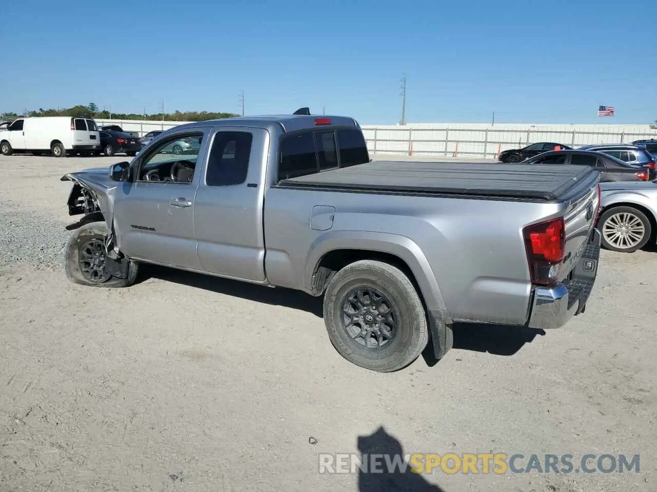 2 Photograph of a damaged car 3TYSZ5AN3MT045933 TOYOTA TACOMA 2021