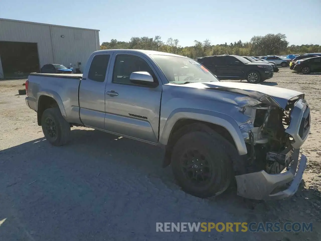 4 Photograph of a damaged car 3TYSZ5AN3MT045933 TOYOTA TACOMA 2021