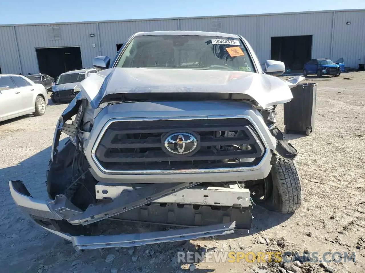 5 Photograph of a damaged car 3TYSZ5AN3MT045933 TOYOTA TACOMA 2021