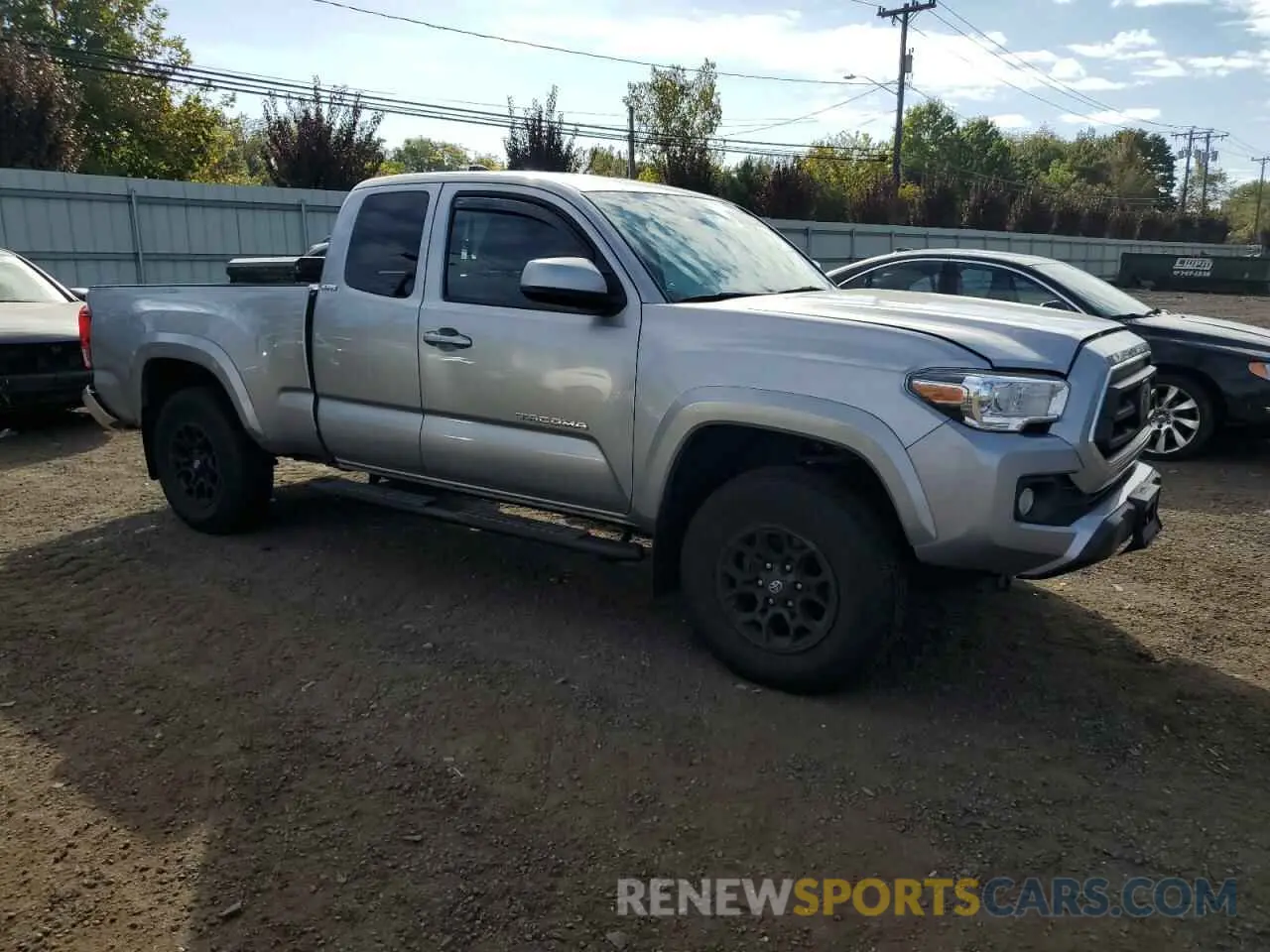 4 Photograph of a damaged car 3TYSZ5AN4MT018319 TOYOTA TACOMA 2021